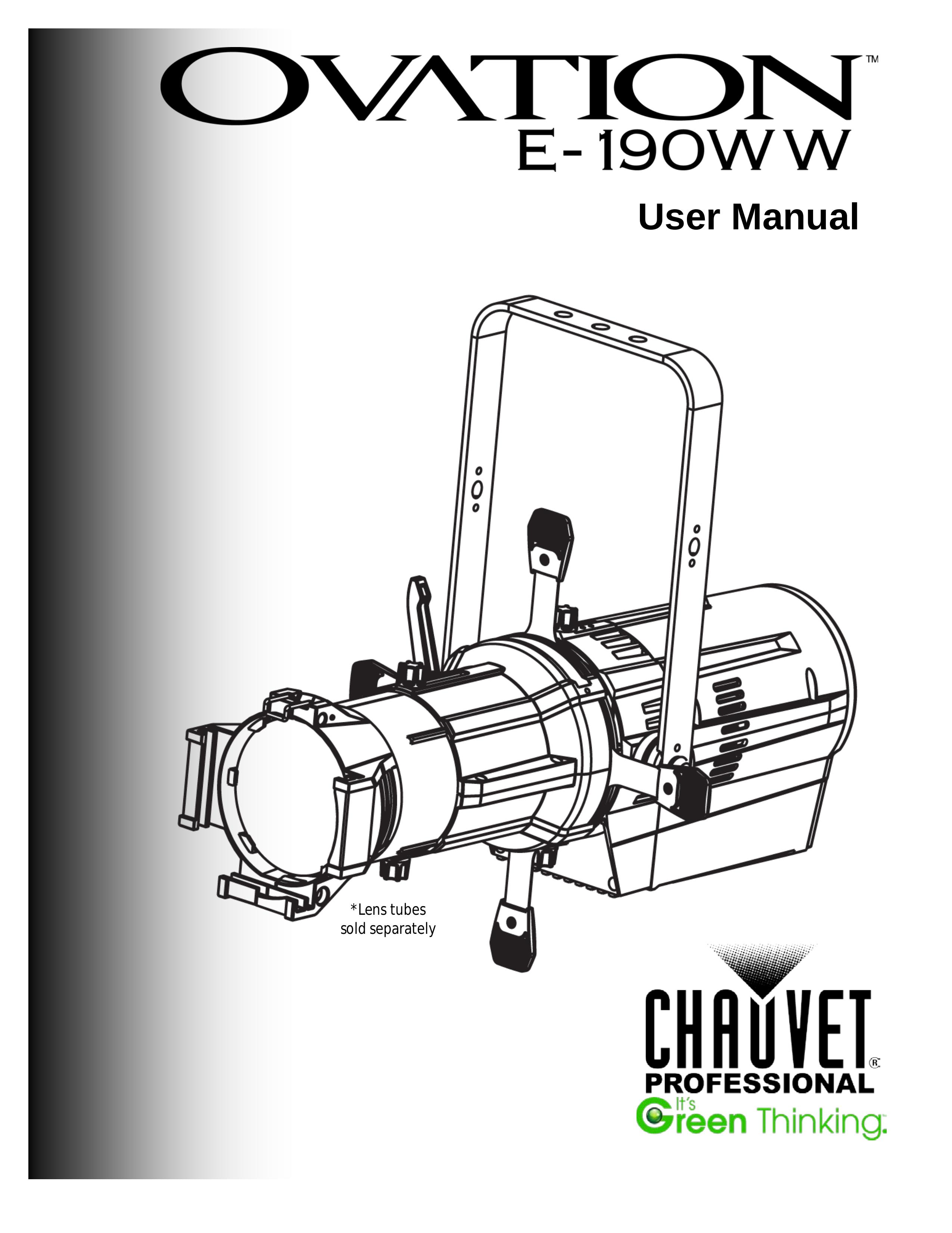 Chauvet E-190WW Landscape Lighting User Manual