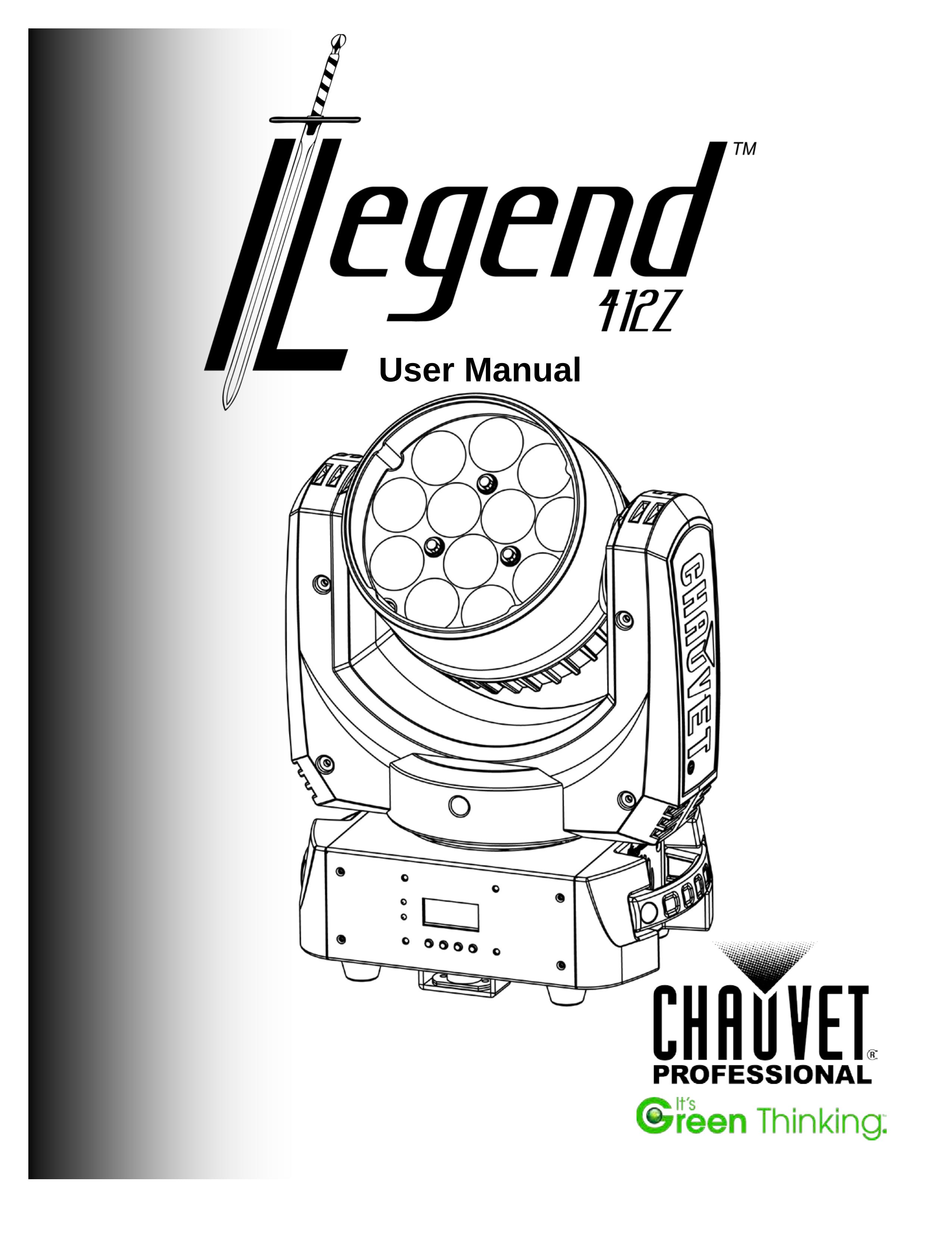 Chauvet Legend 412Z Landscape Lighting User Manual
