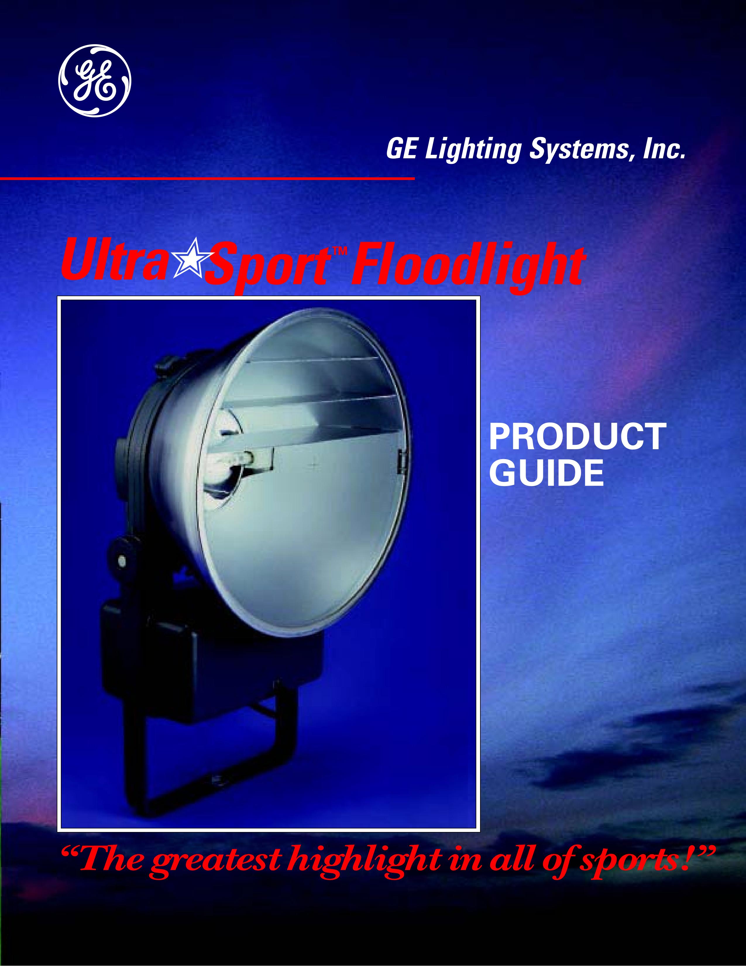 GE UltraSport Landscape Lighting User Manual