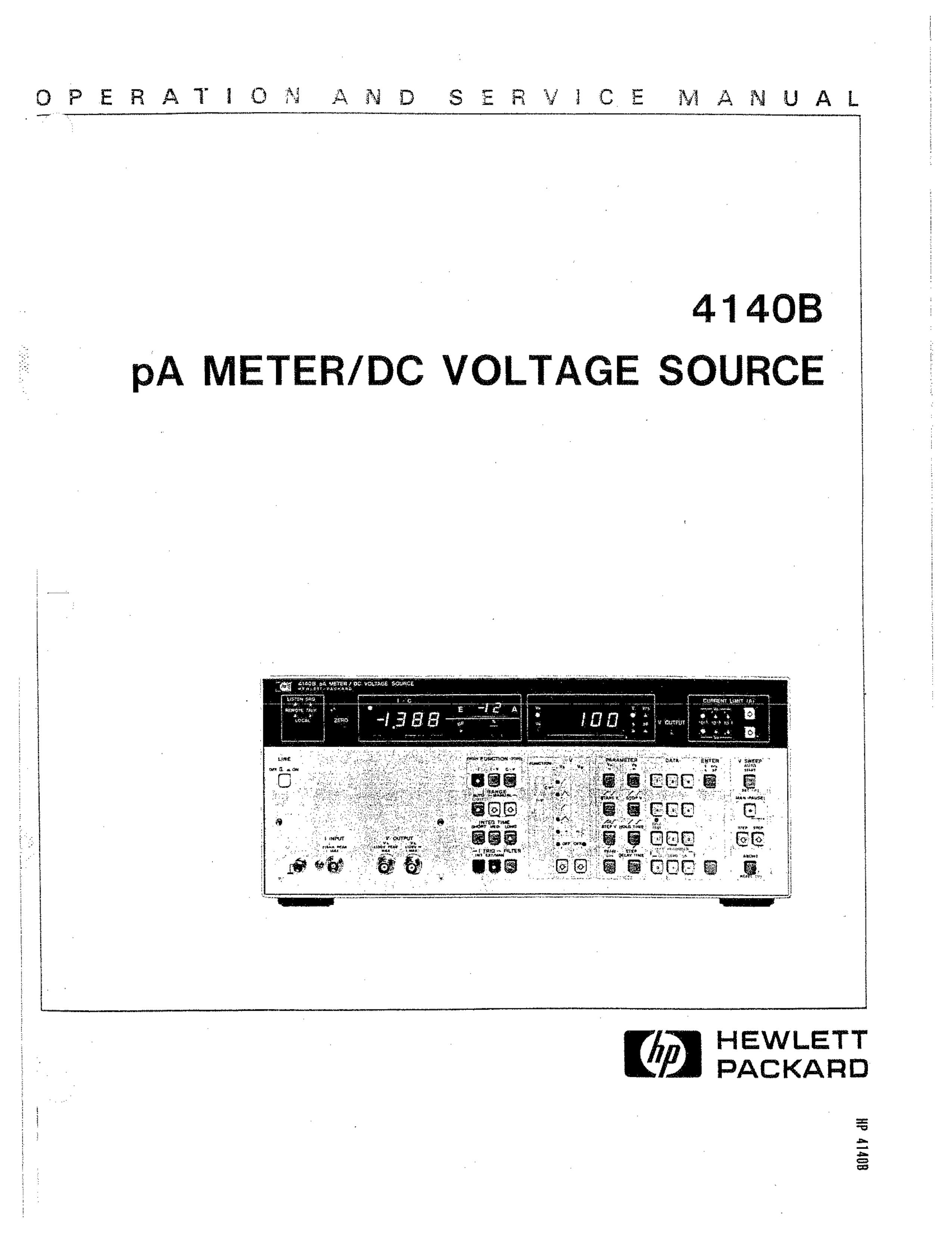 HP (Hewlett-Packard) 4140b Landscape Lighting User Manual