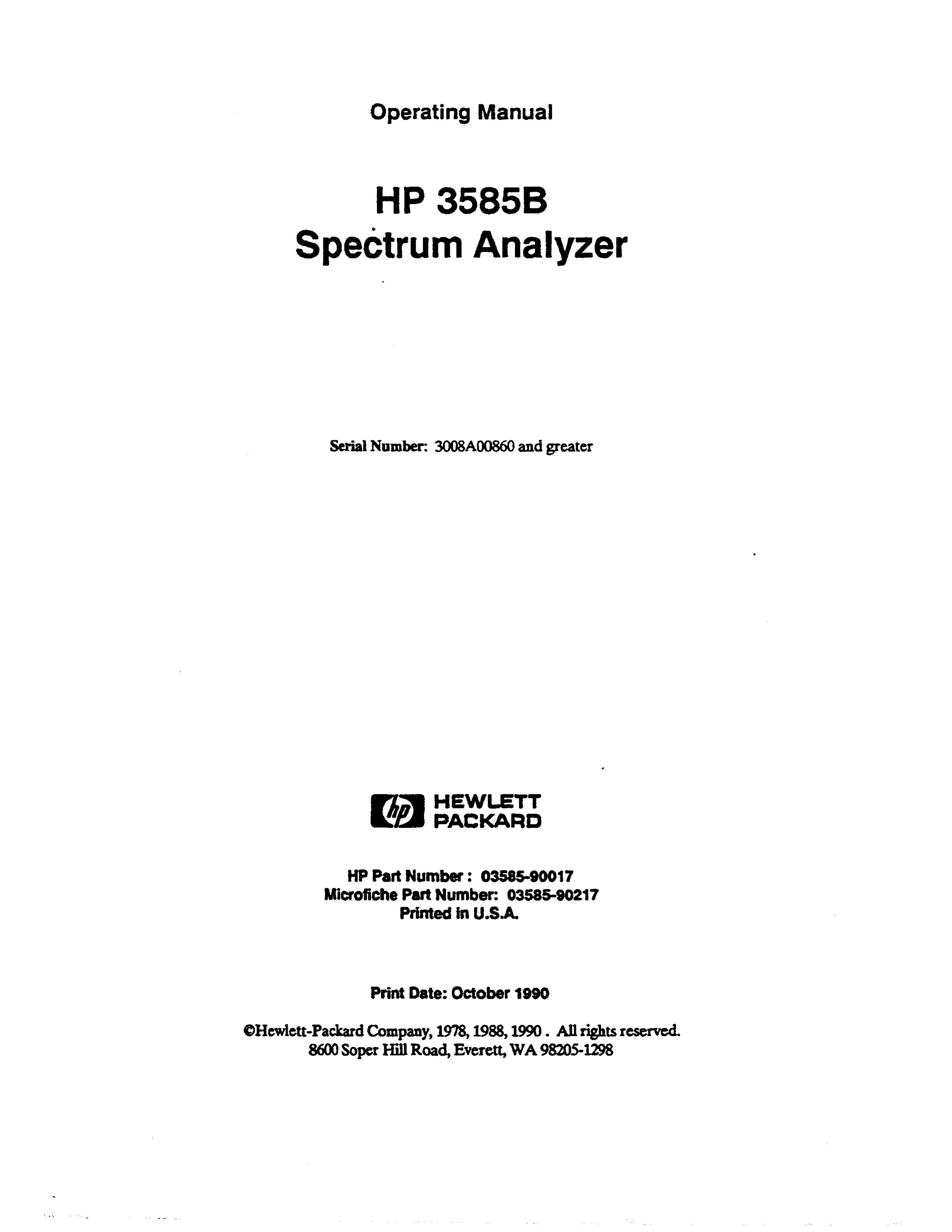 HP (Hewlett-Packard) model 3585d Landscape Lighting User Manual