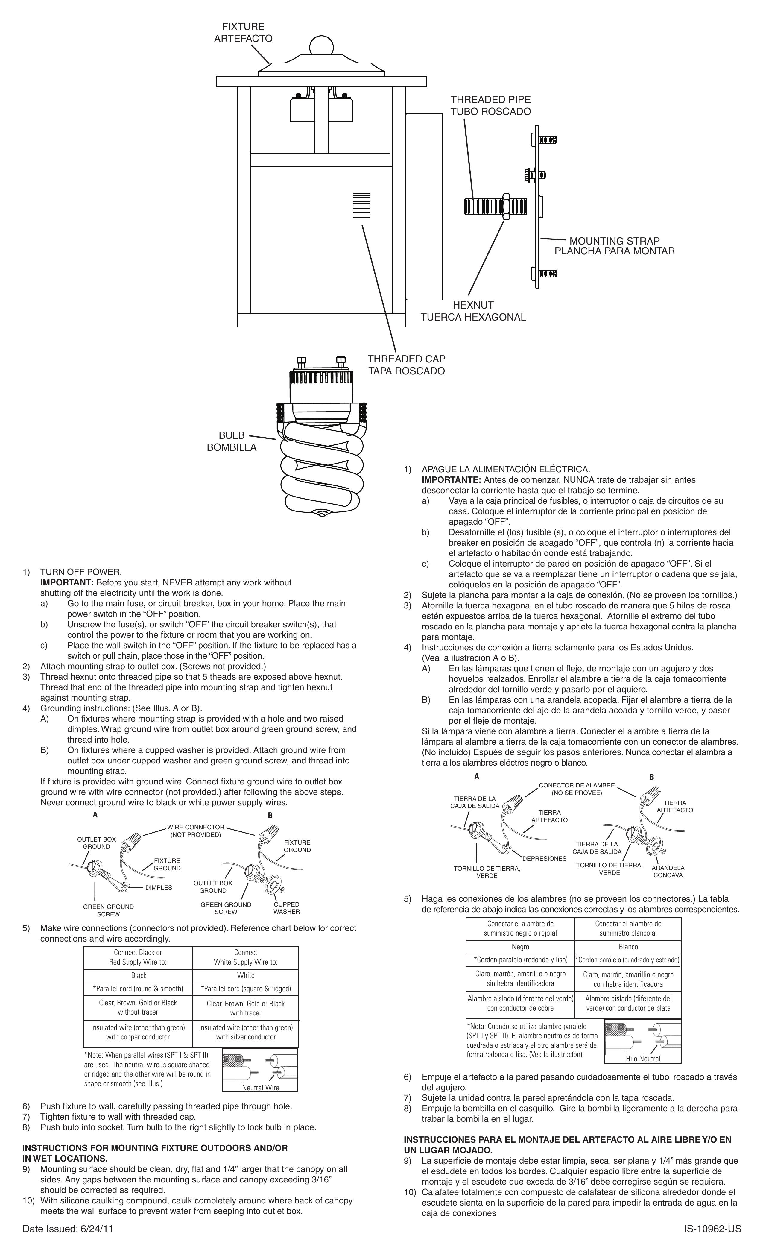 Kichler Lighting 10962CV Landscape Lighting User Manual
