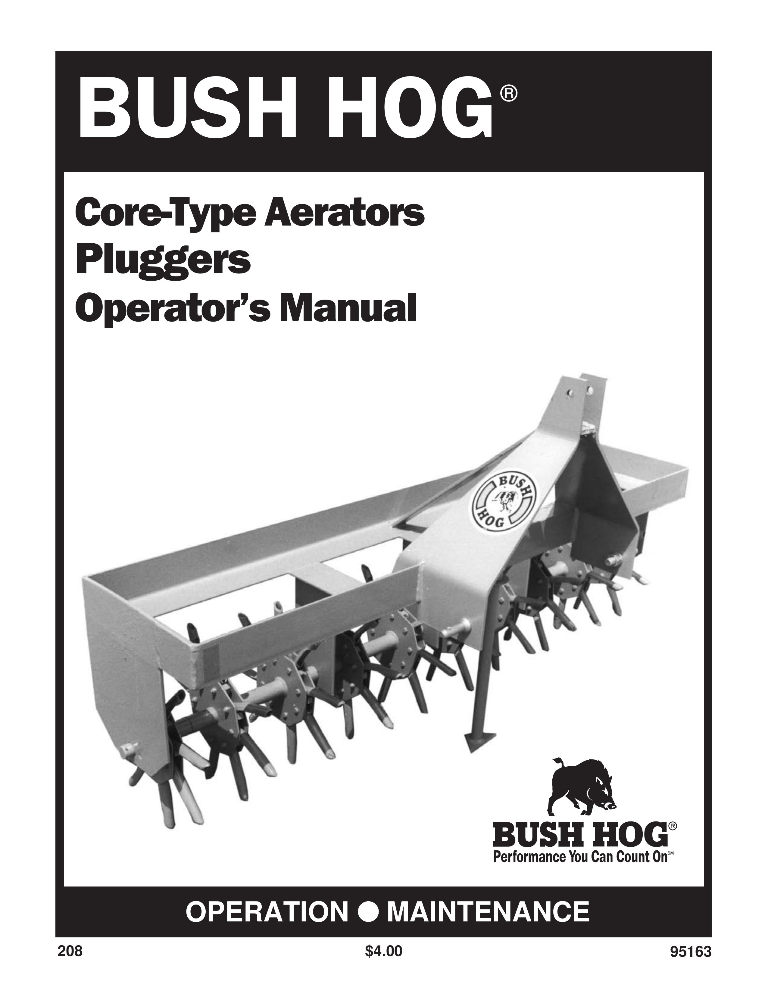 Bush Hog 300 Series Lawn Aerator User Manual