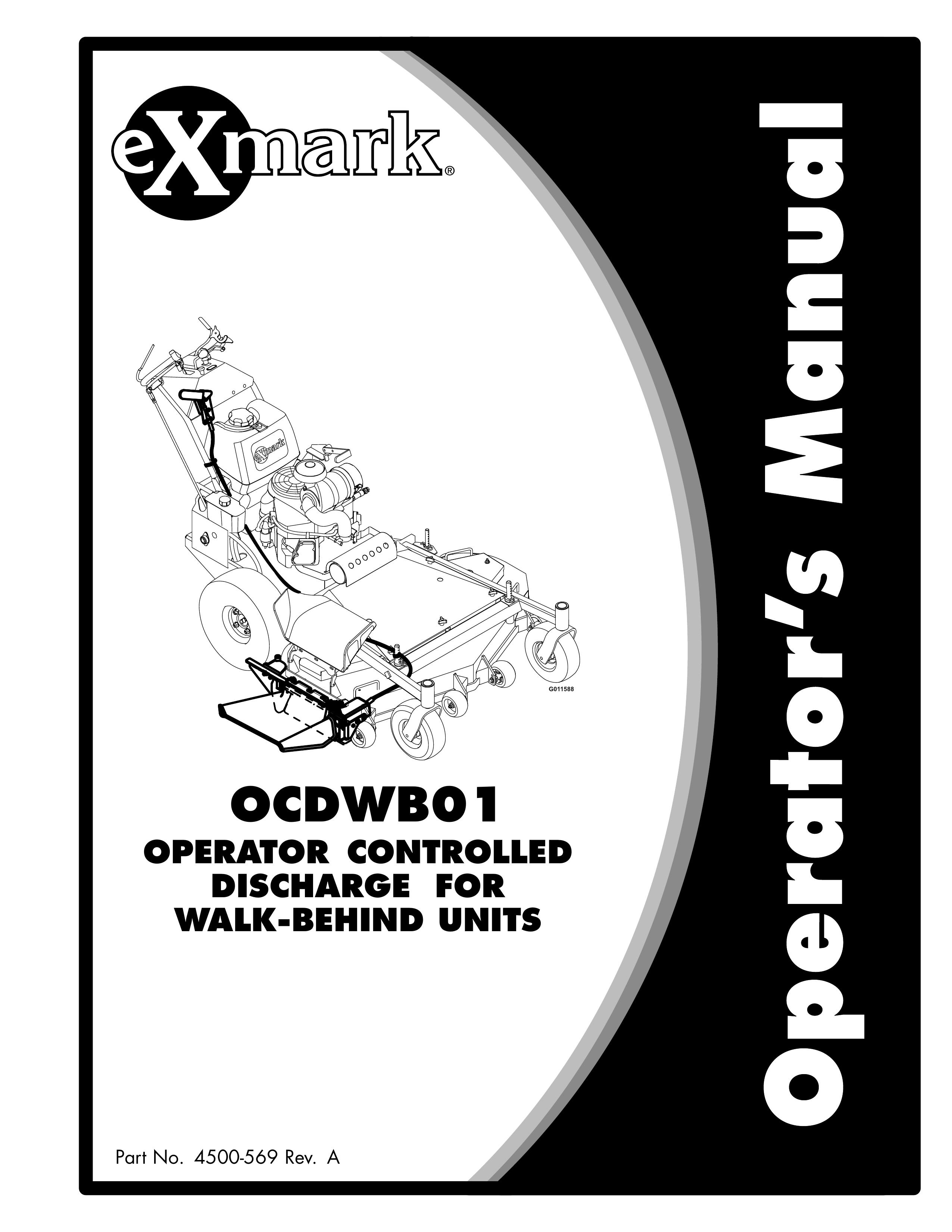Exmark OCDWB01 Lawn Aerator User Manual