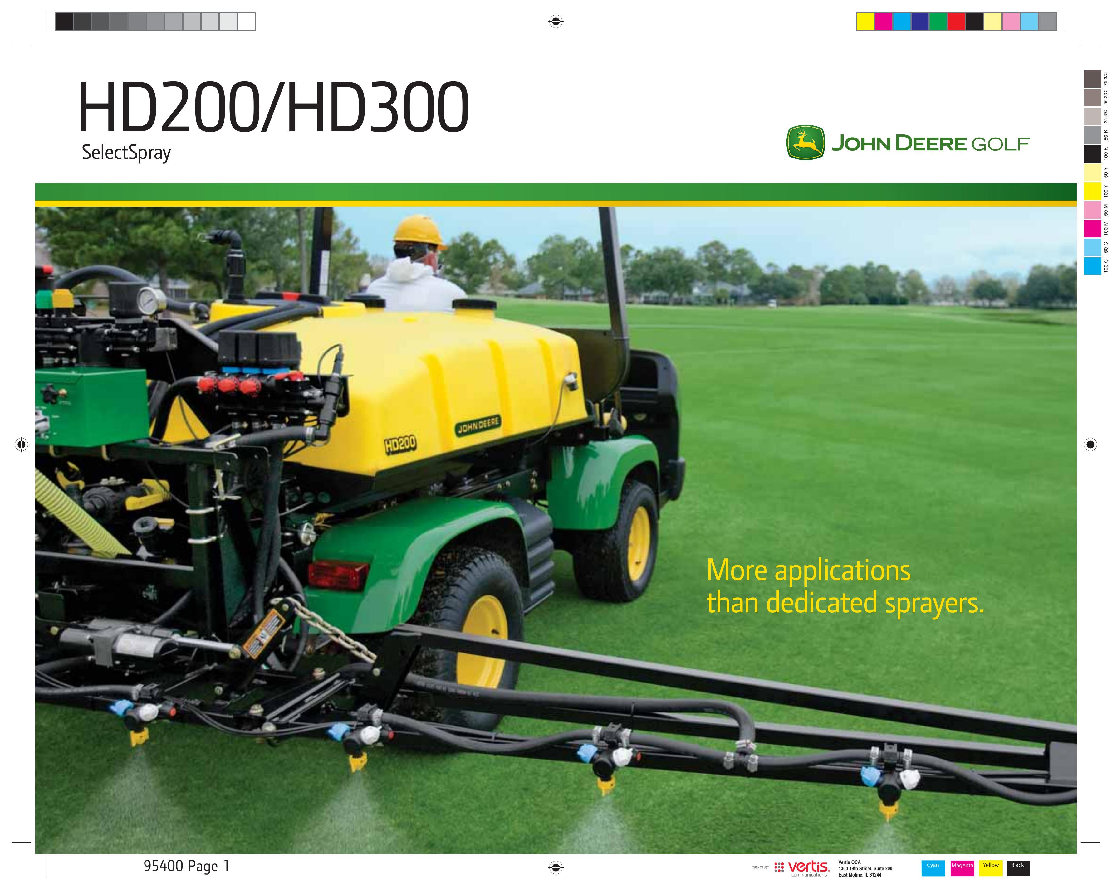 John Deere HD200 Lawn Aerator User Manual
