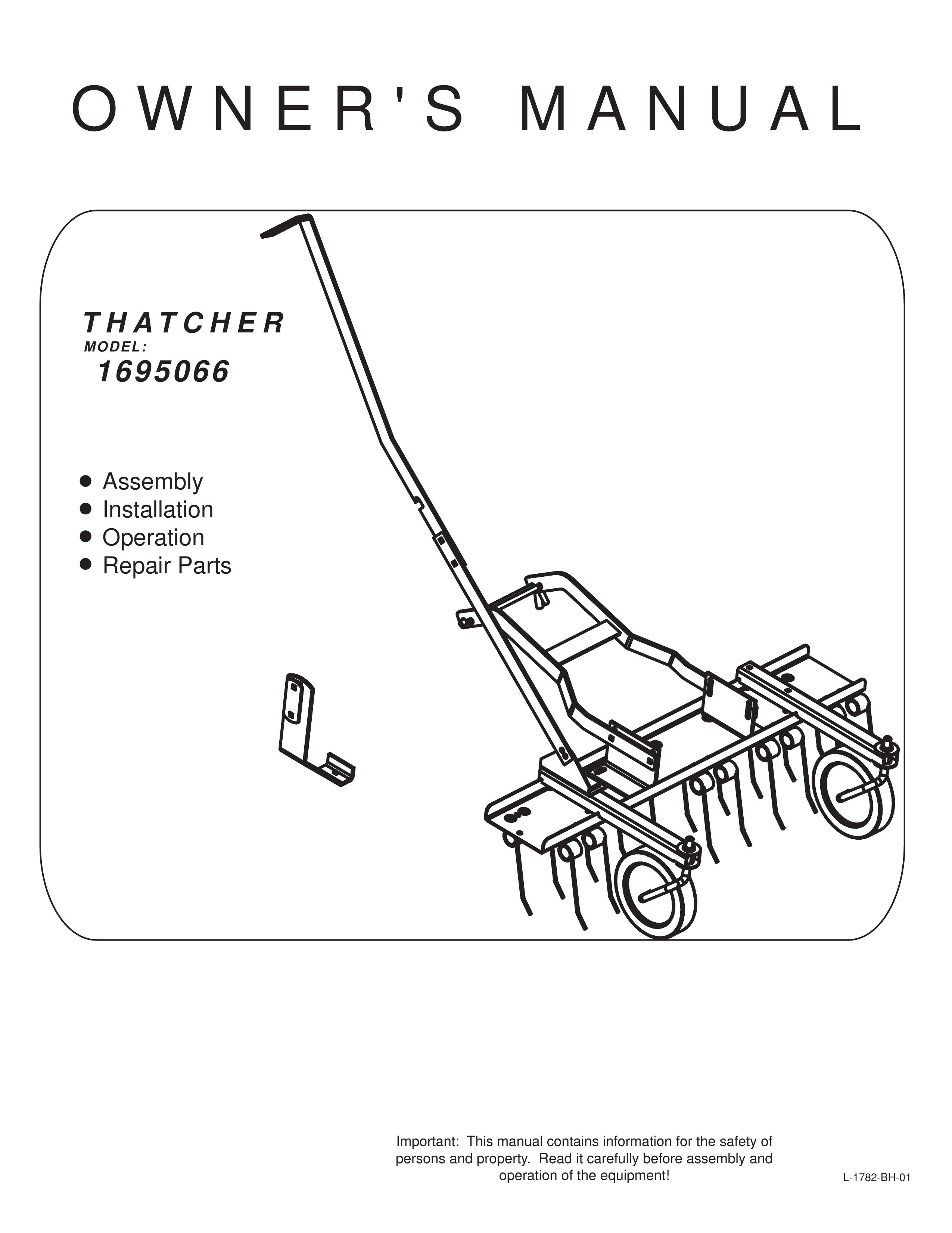 Snapper 1695066 Lawn Aerator User Manual