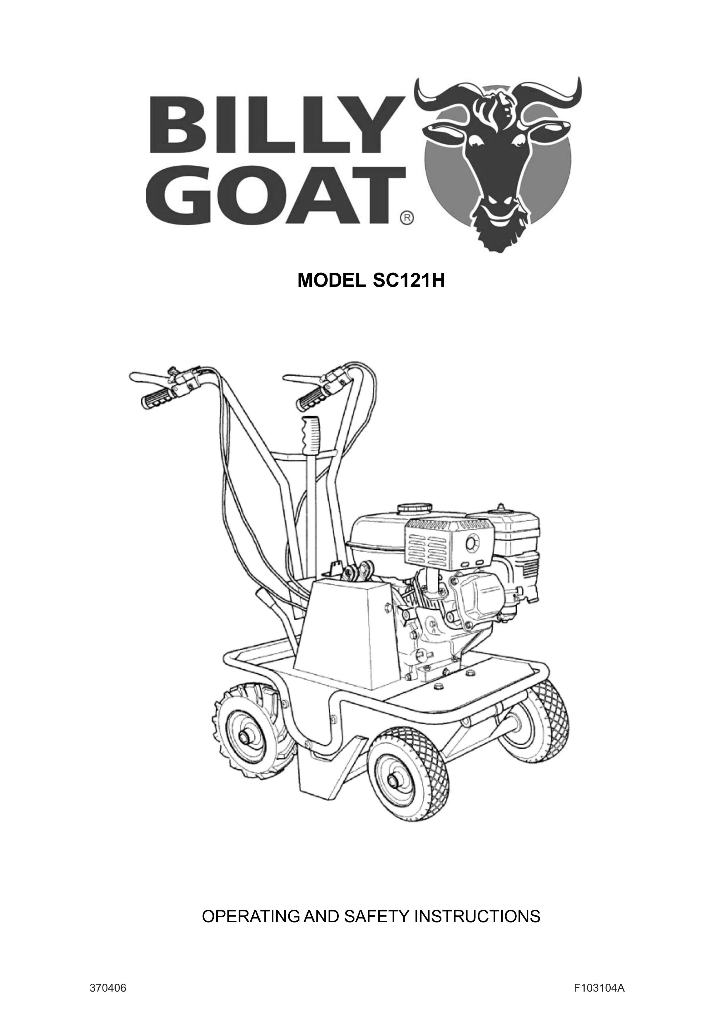 Billy Goat SC121H Lawn Mower User Manual