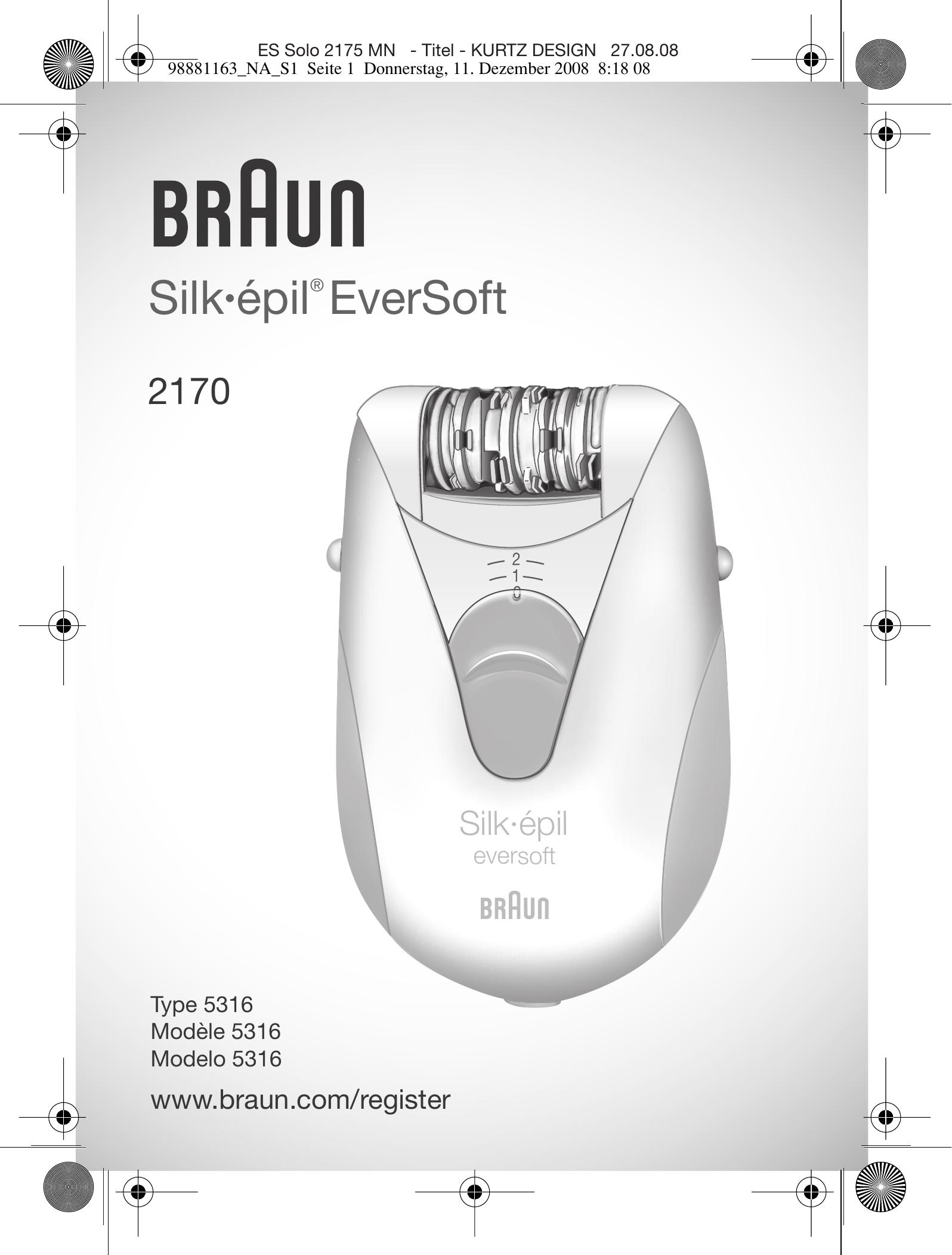 Braun 5316 Lawn Mower User Manual