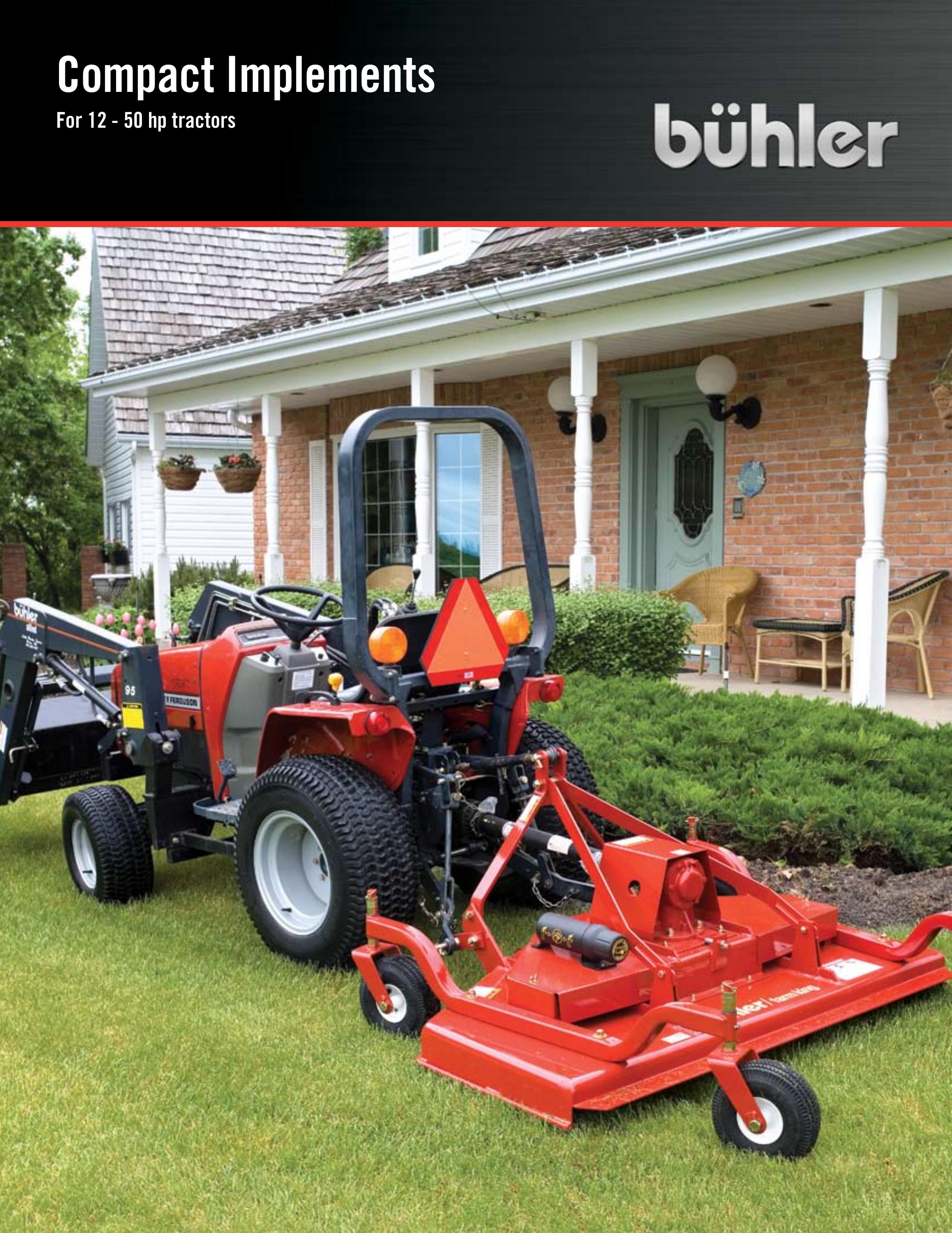 Buhler C72ss Lawn Mower User Manual