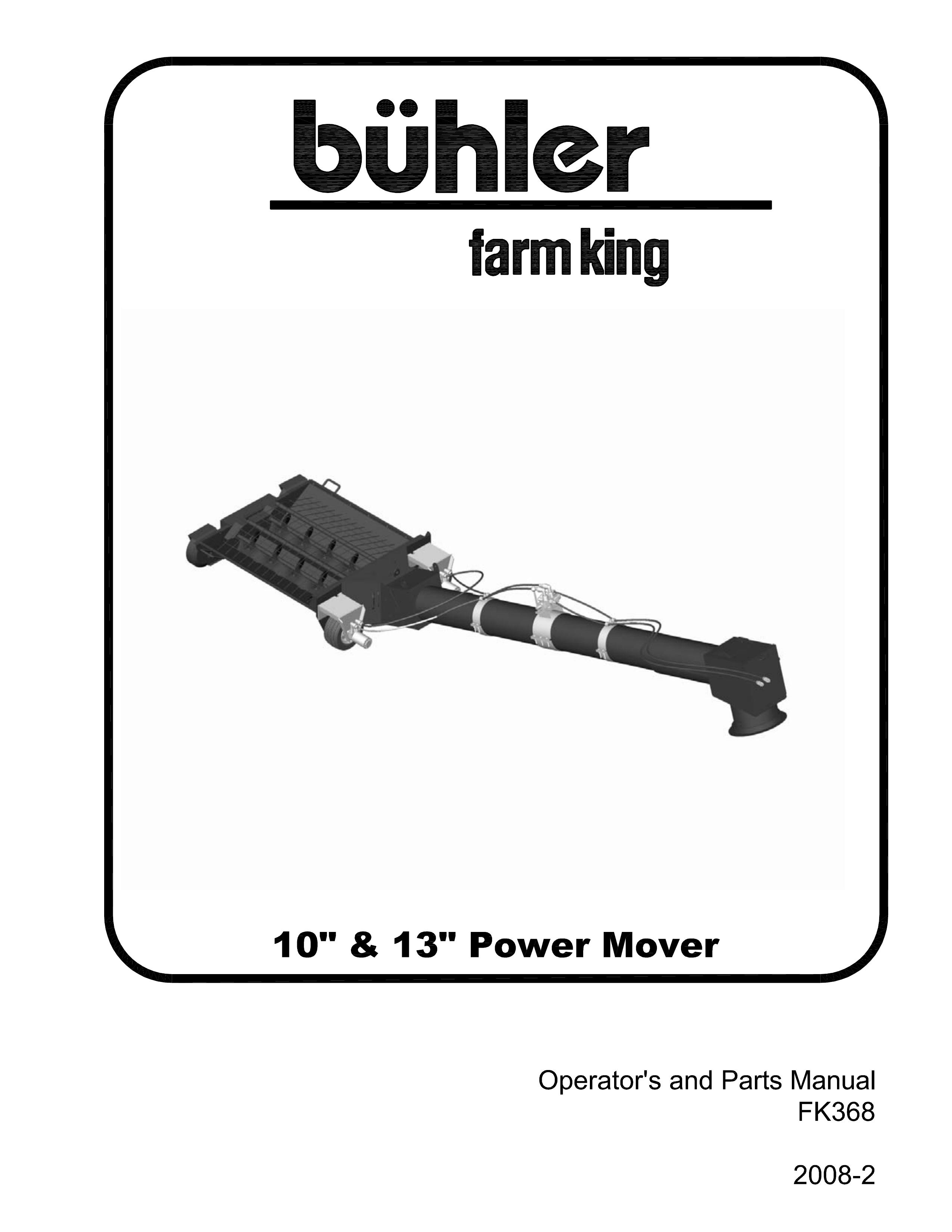 Buhler FK368 Lawn Mower User Manual