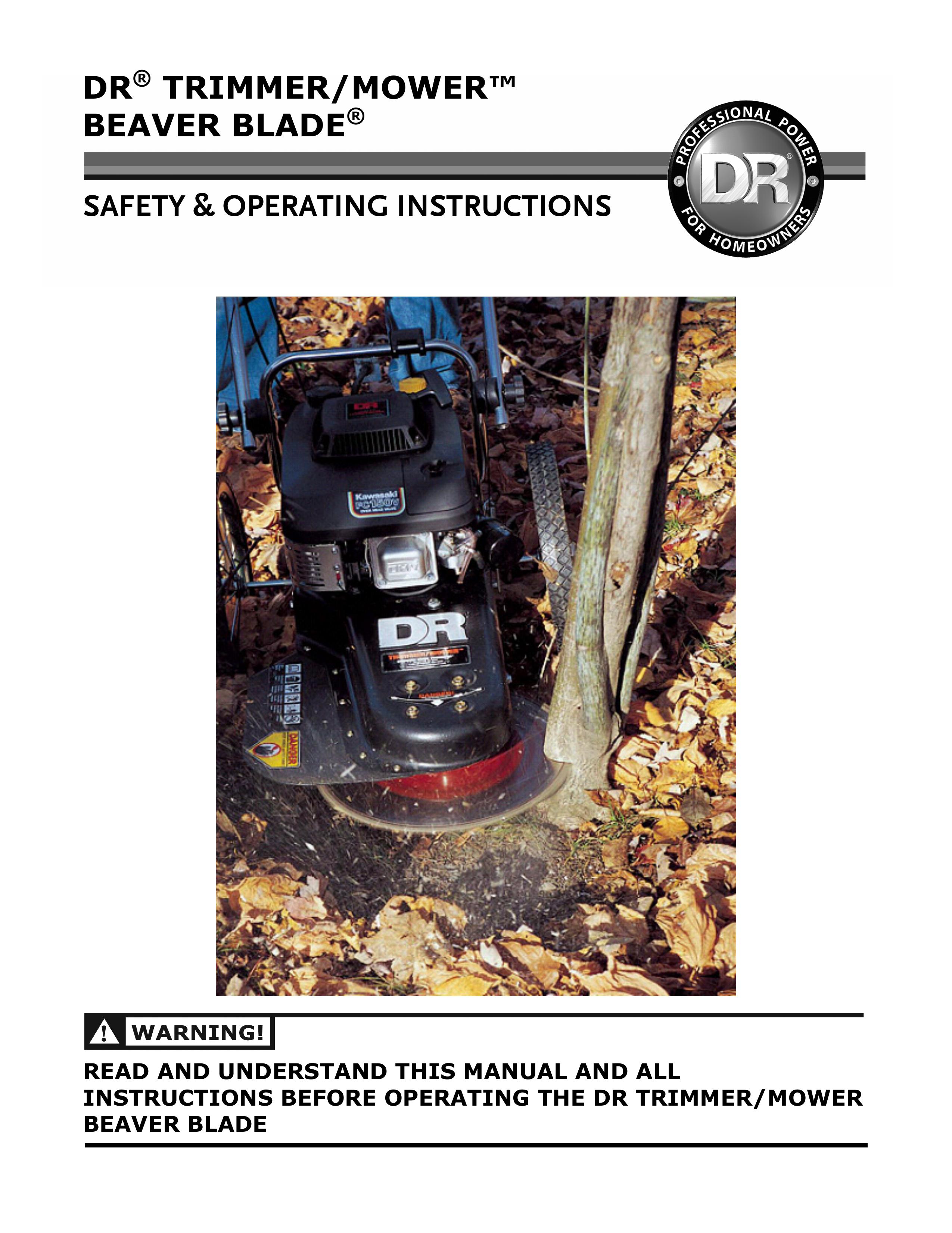 Country Home Products DR TRIMMER/MOWERTM BEAVER BLADE Lawn Mower User Manual
