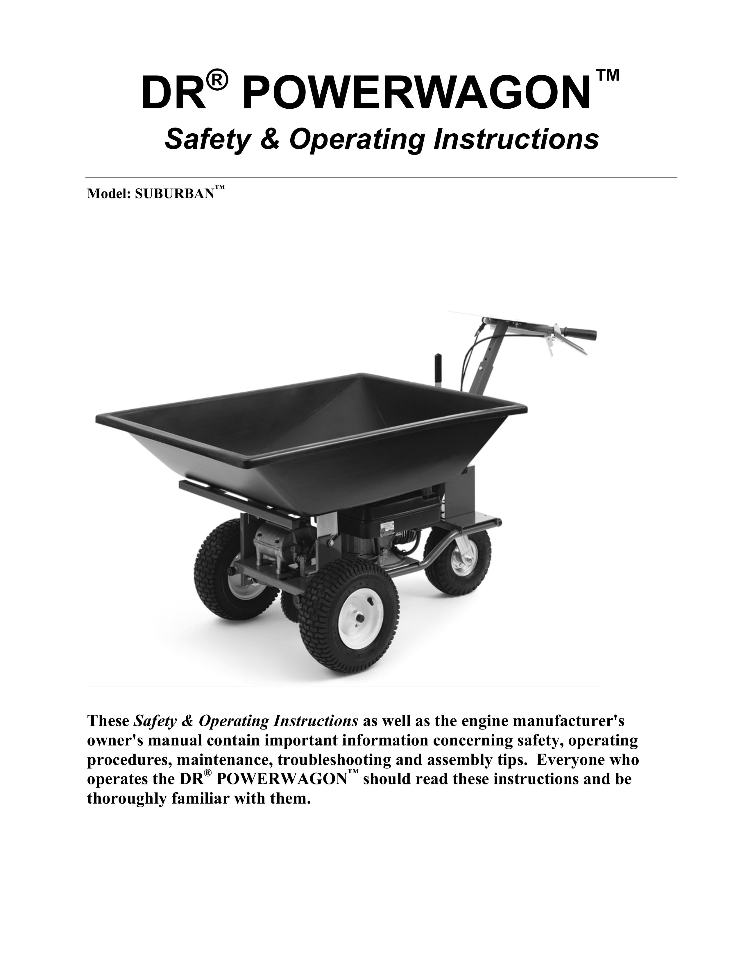 Country Home Products SUBURBANTM Lawn Mower User Manual