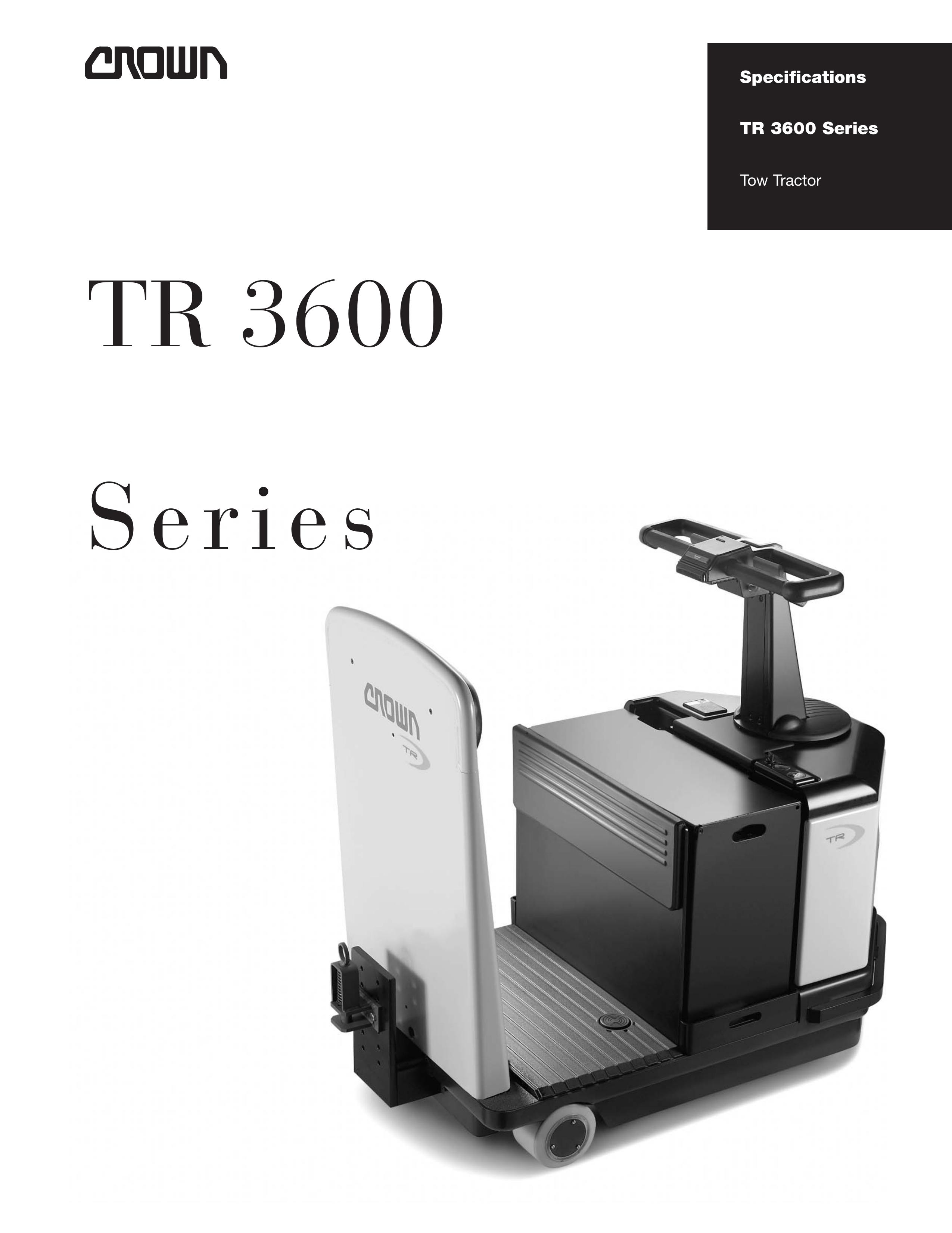 Crown Equipment TR 3600 Lawn Mower User Manual