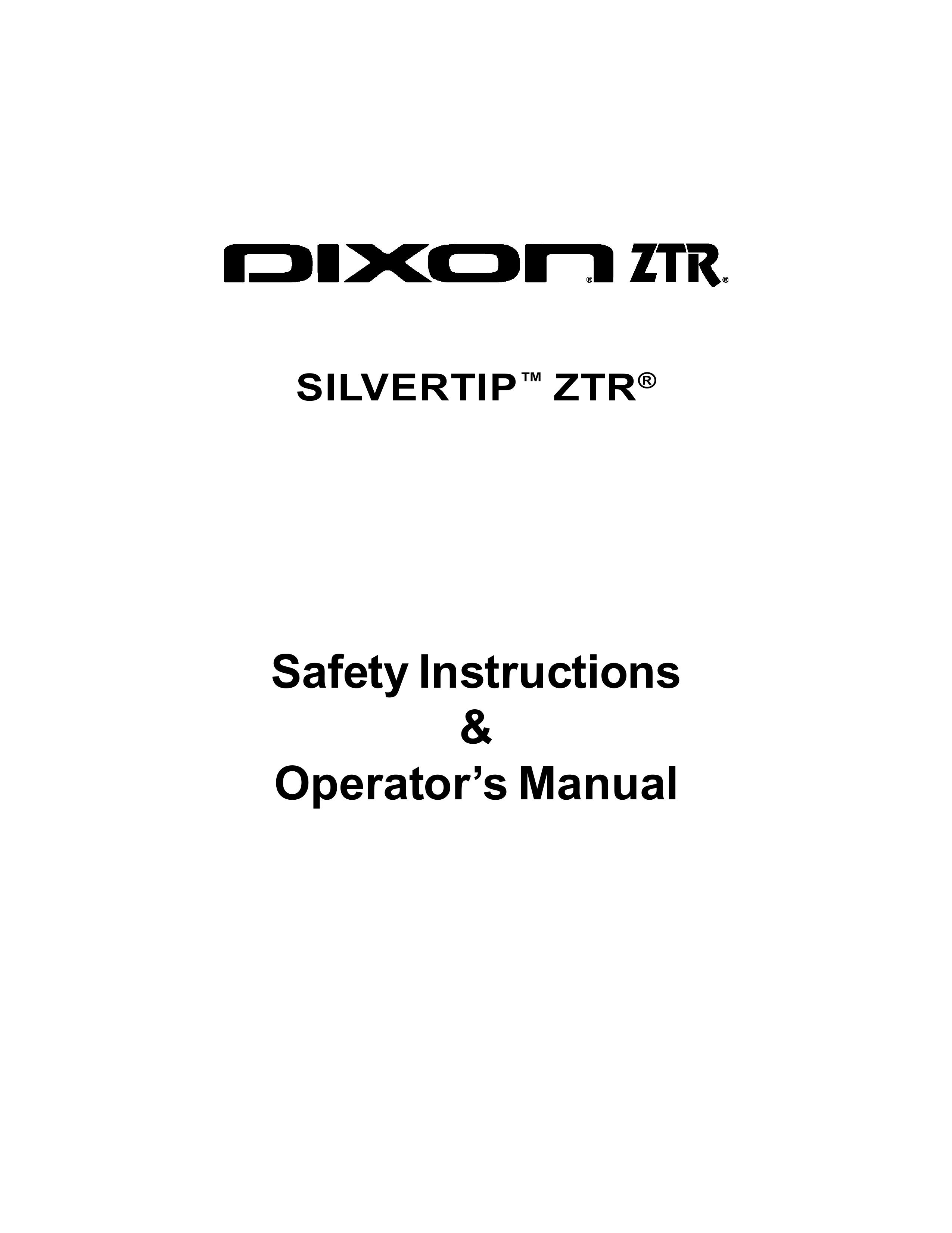 Dixon 12881-106 Lawn Mower User Manual