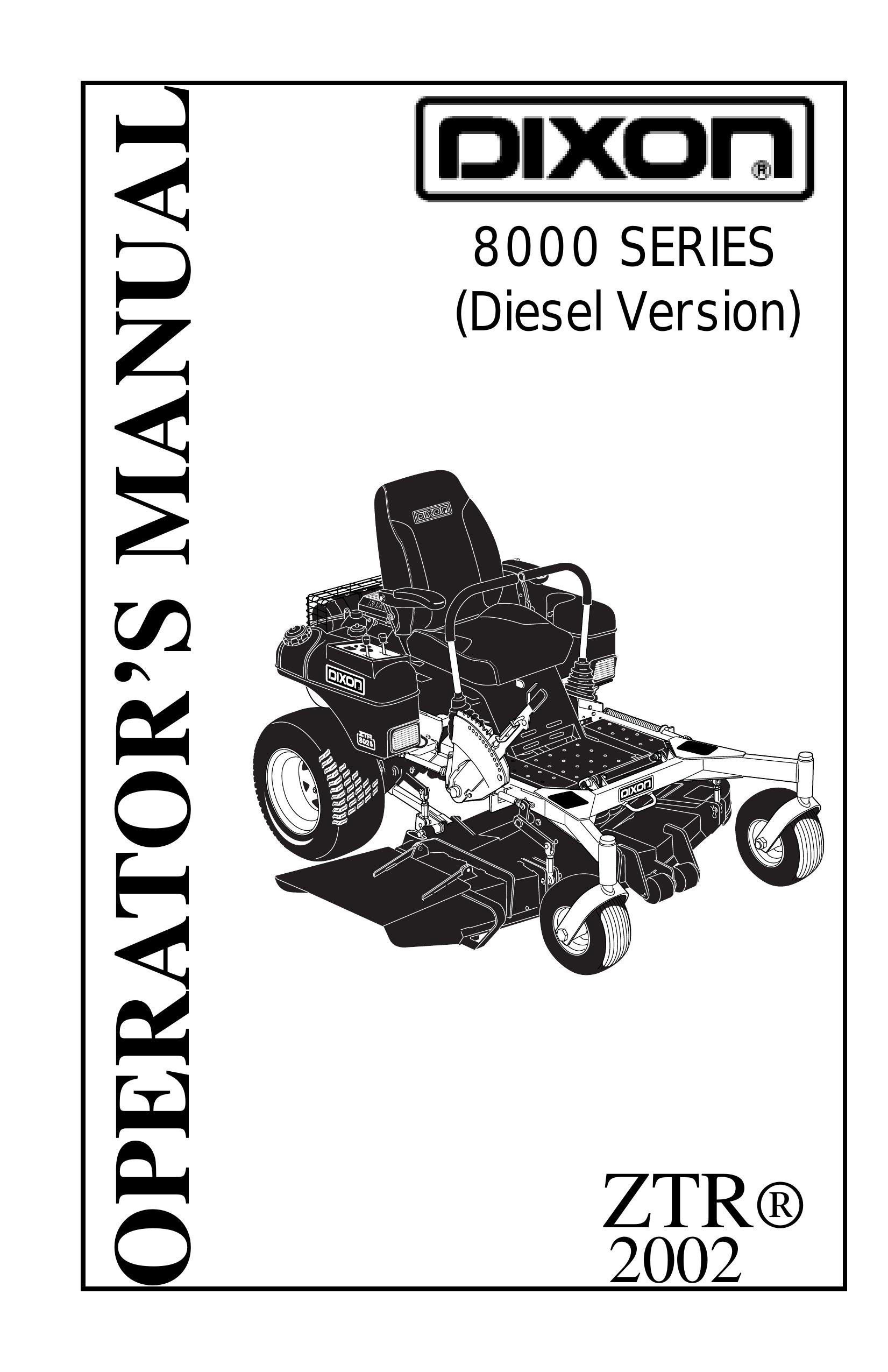 Dixon 13282-0801 Lawn Mower User Manual