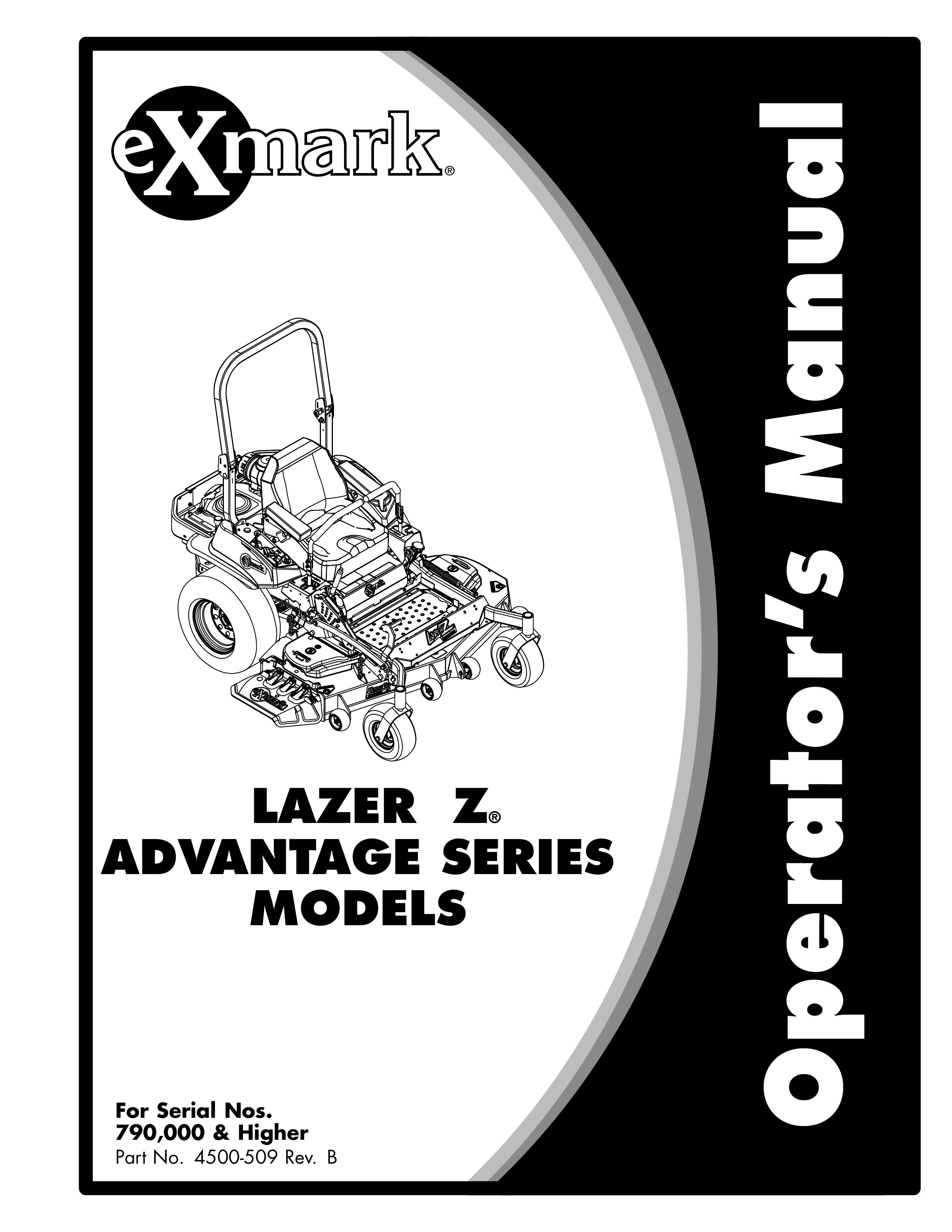 Exmark 000 & Higher Lawn Mower User Manual