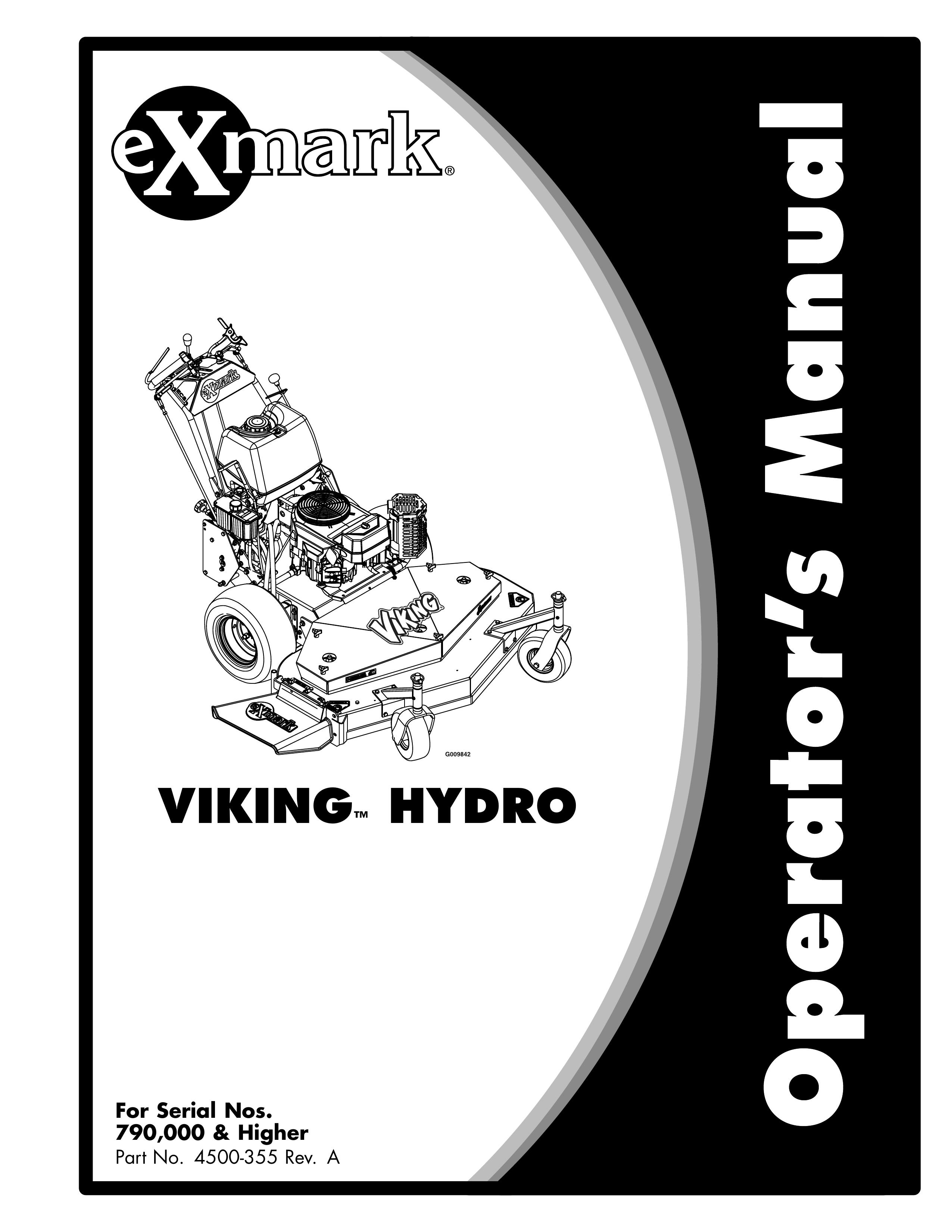 Exmark 4500-355 Lawn Mower User Manual