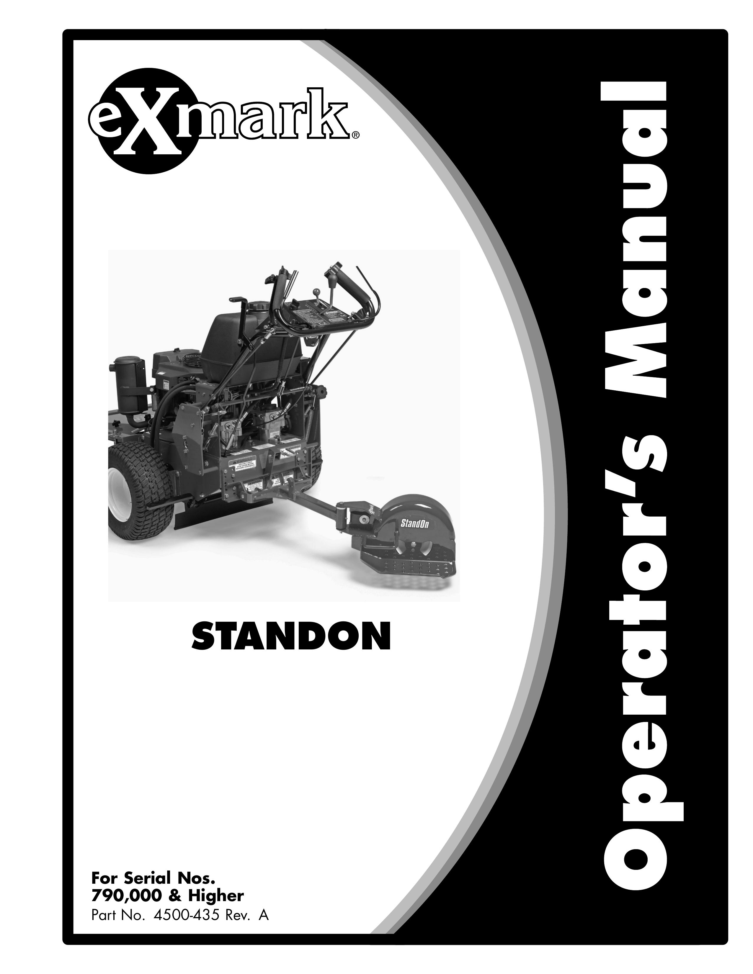 Exmark 4500-435 Lawn Mower User Manual