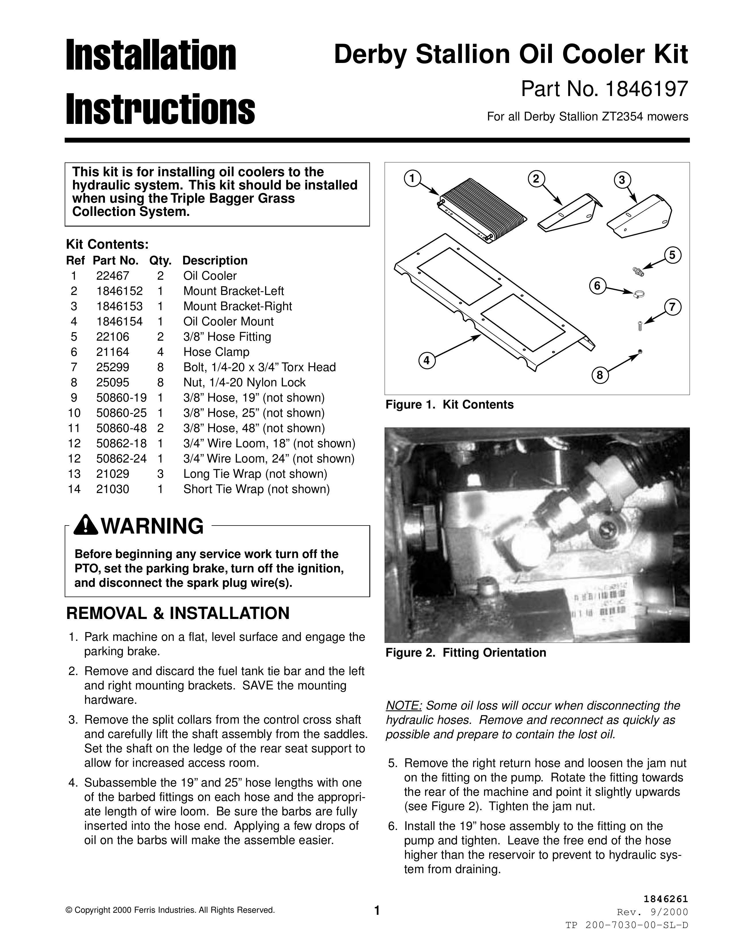 Ferris Industries 1846197 Lawn Mower User Manual