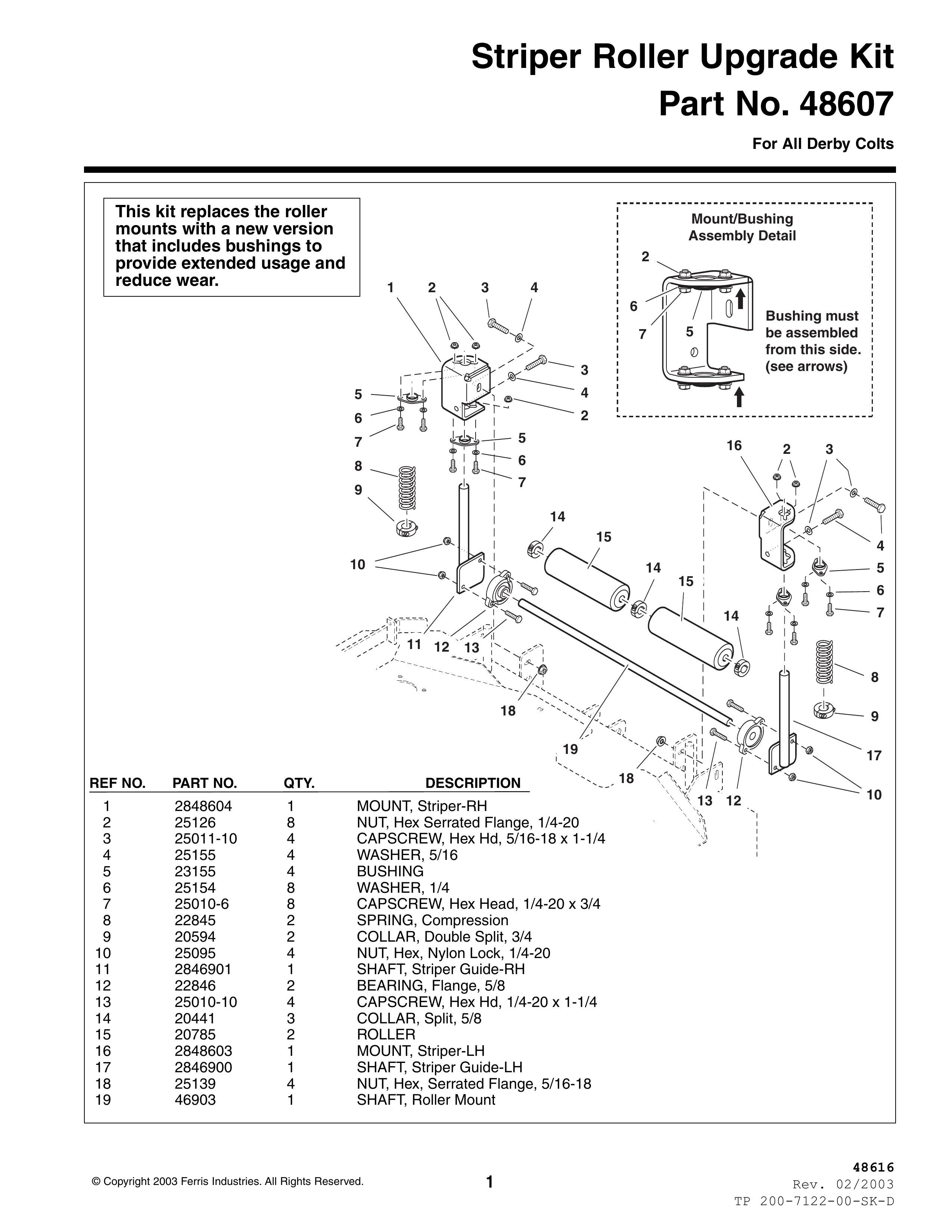 Ferris Industries 48607 Lawn Mower User Manual