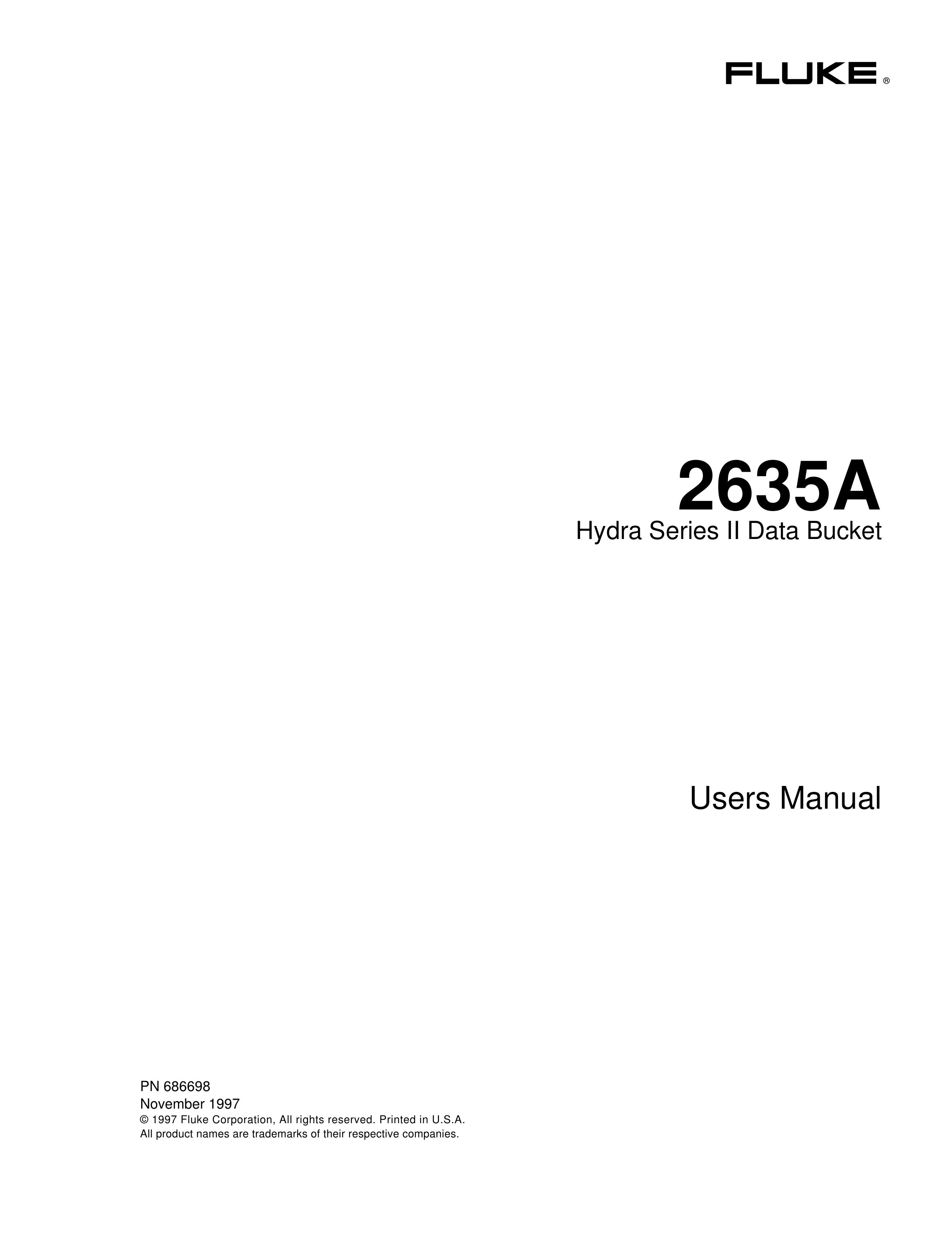 Fluke 2635A Lawn Mower User Manual