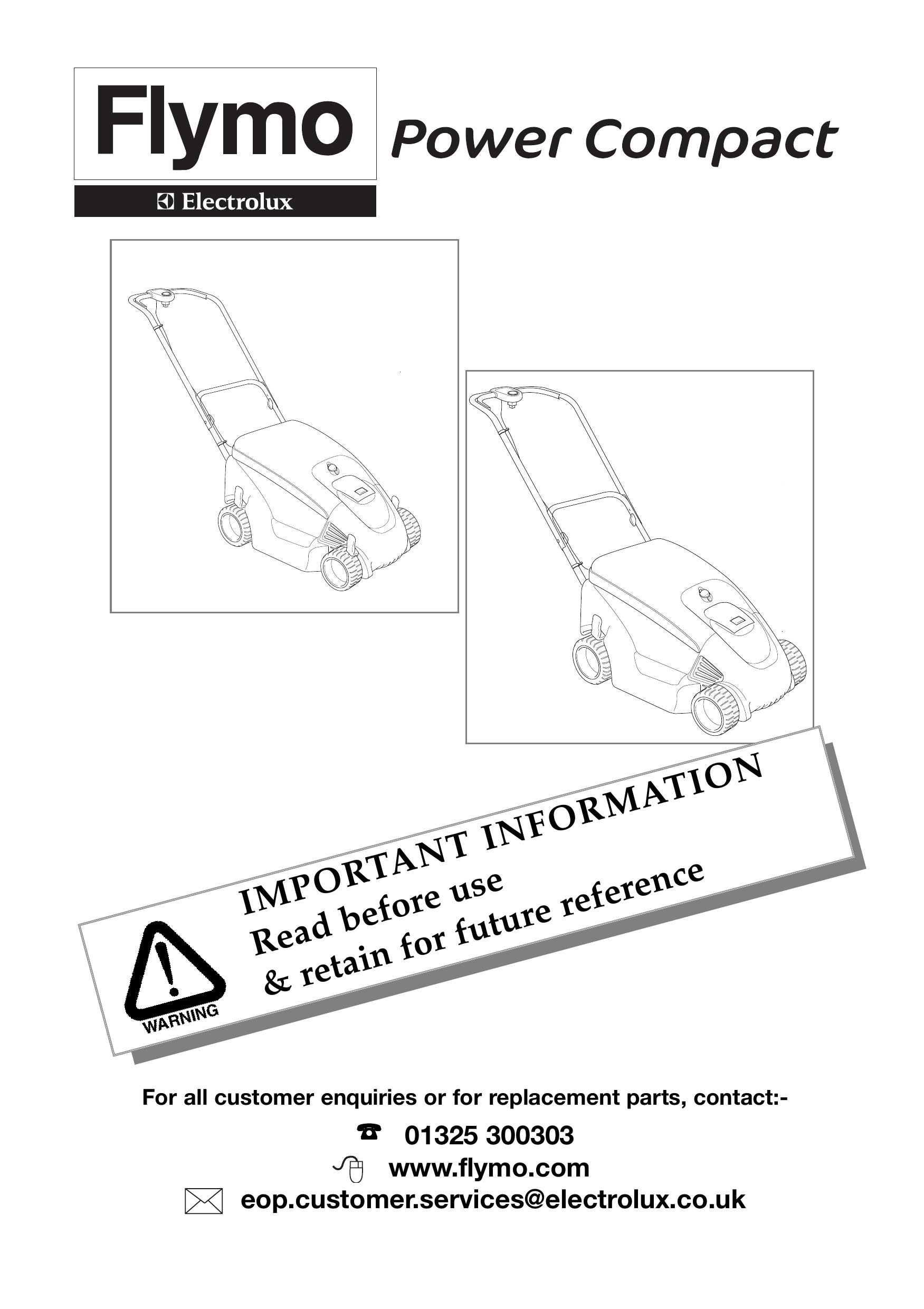 Flymo Power Compact Lawn Mower User Manual