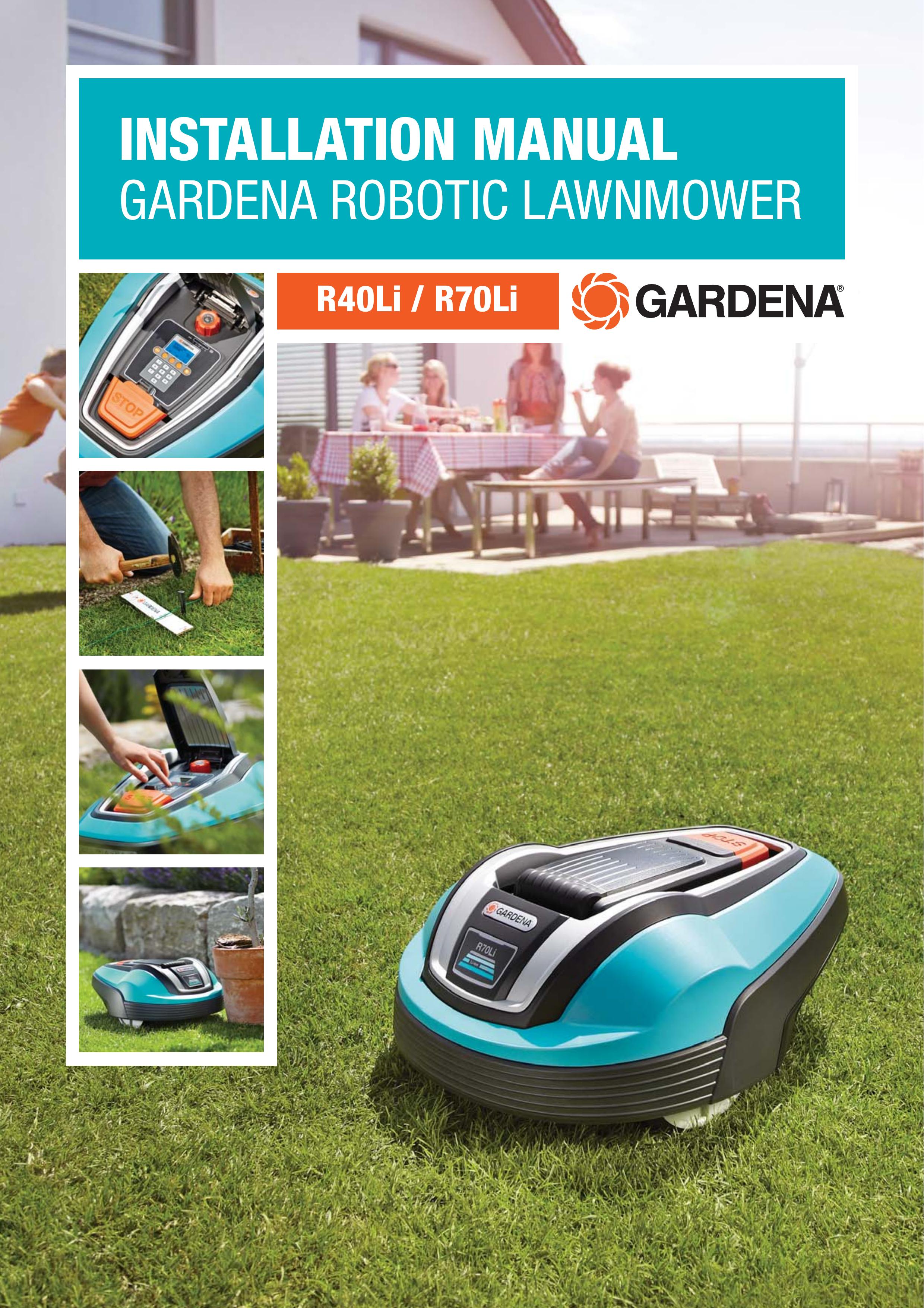 Gardena R40Li Lawn Mower User Manual