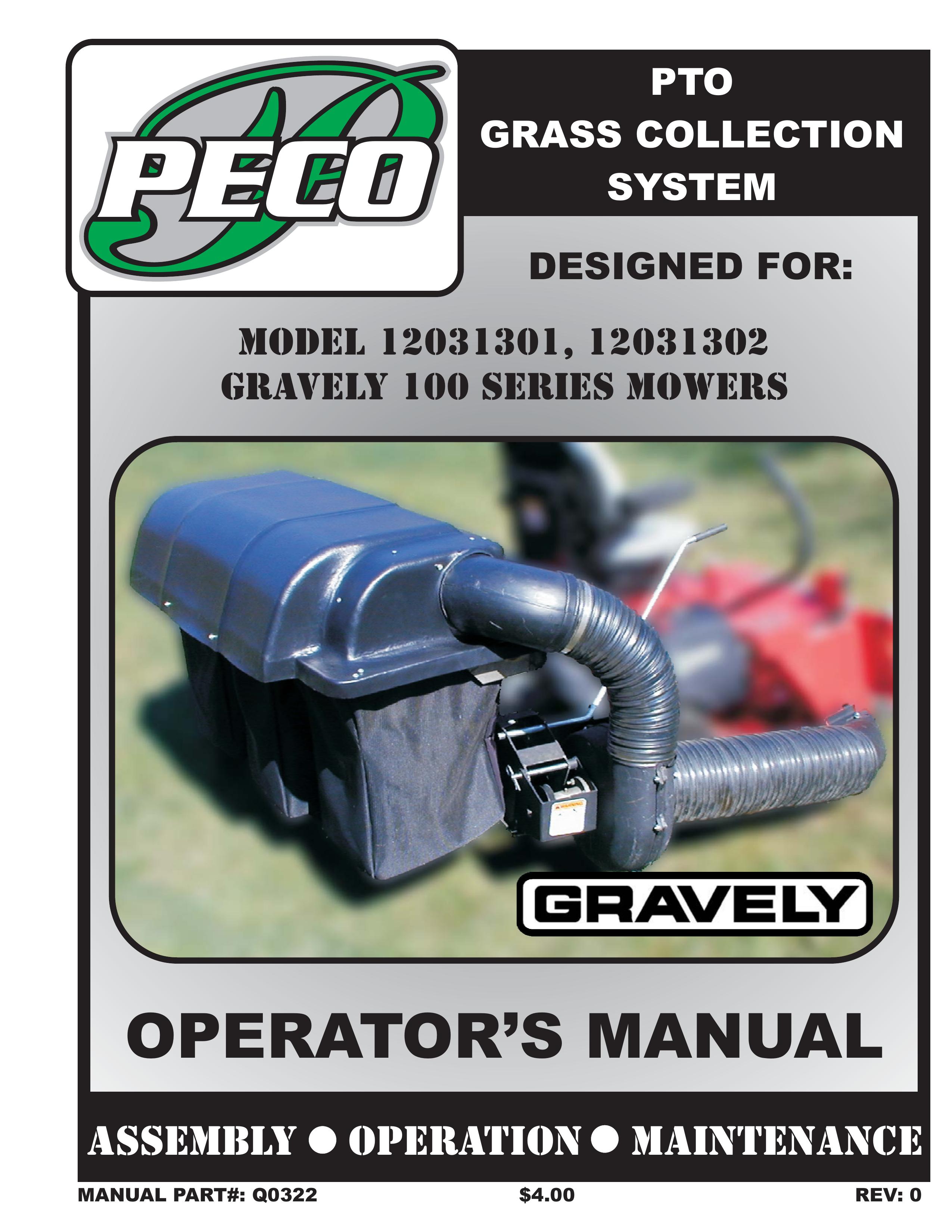 Gravely 12031301, 12031302 Lawn Mower User Manual