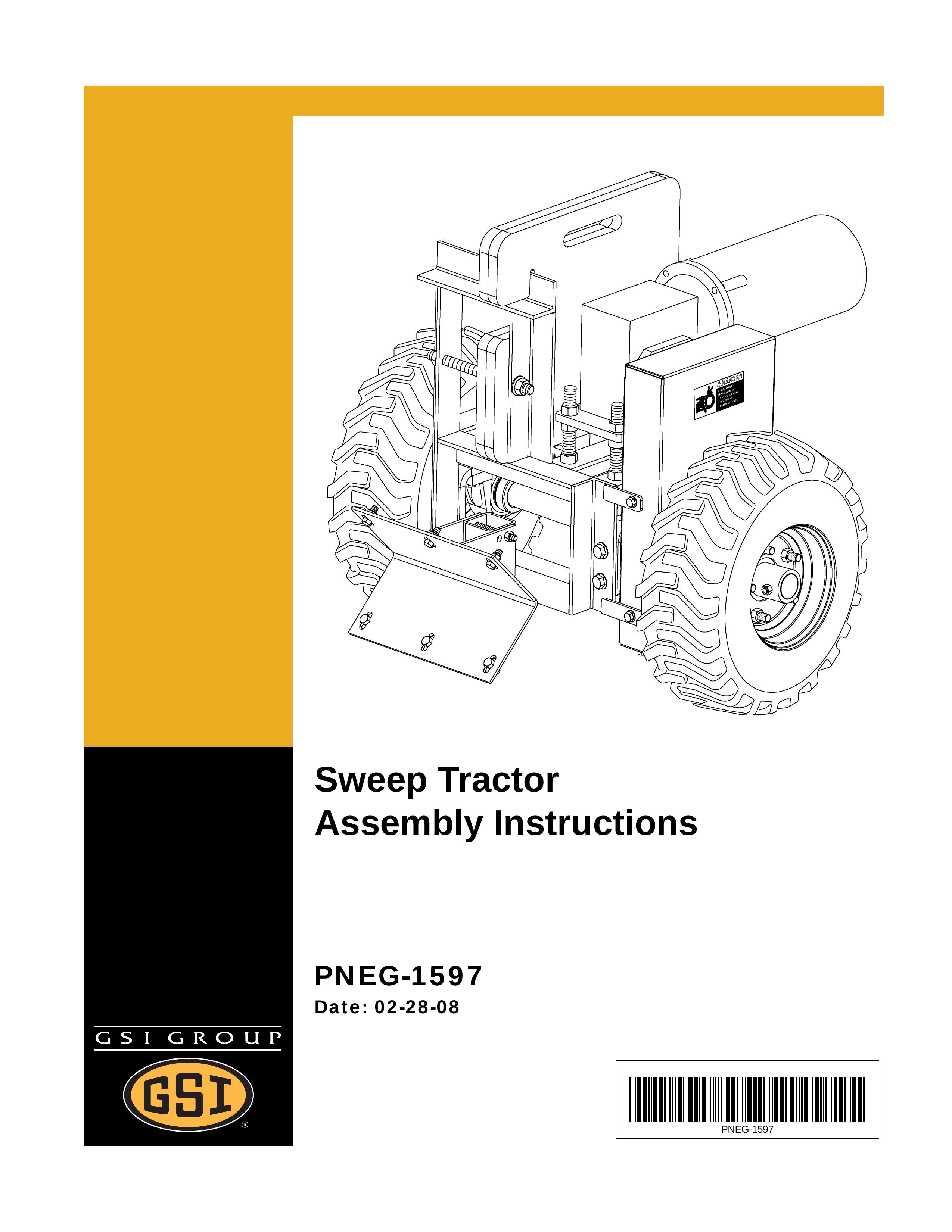 GSI Outdoors PNEG-1597 Lawn Mower User Manual