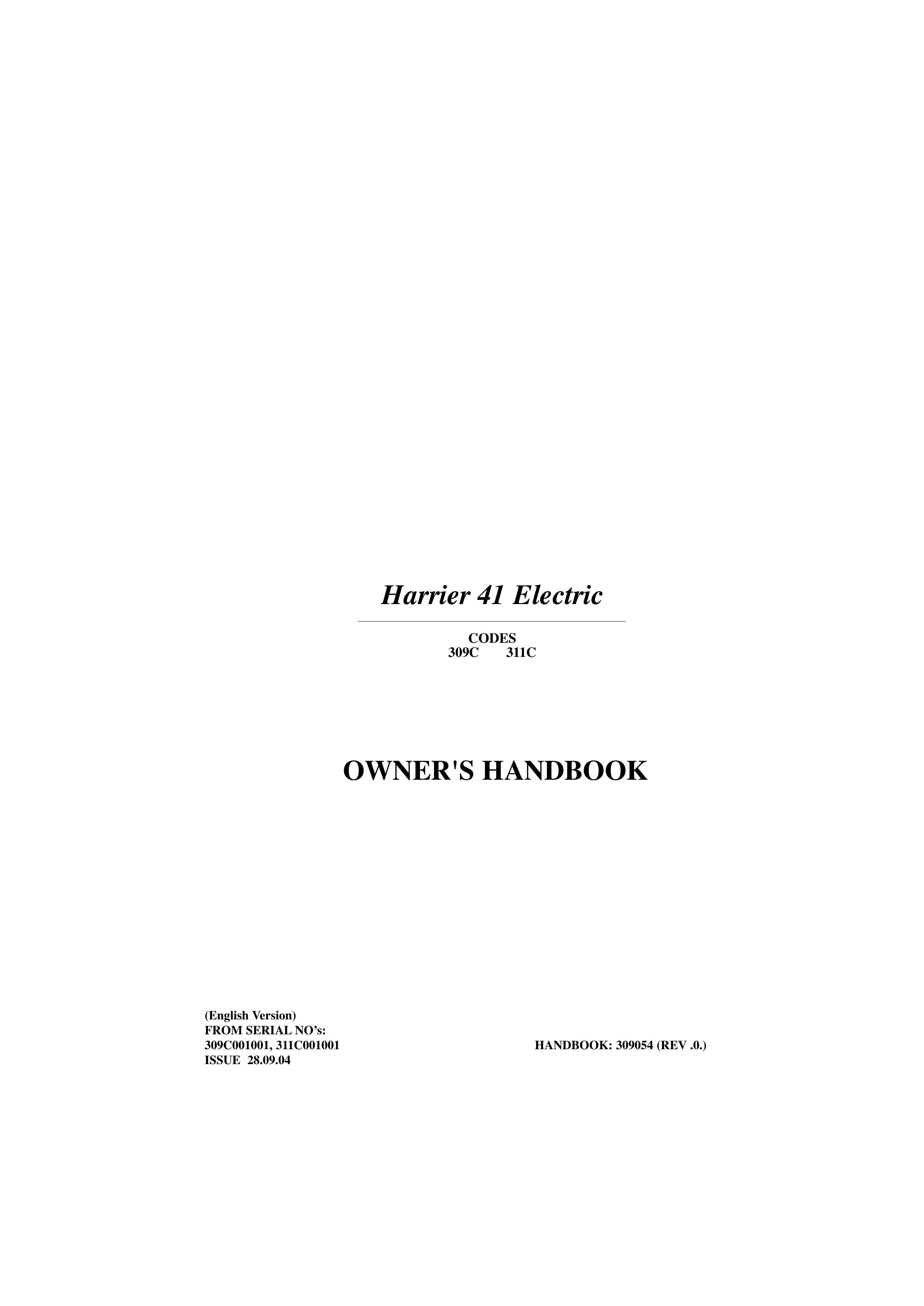 Hayter Mowers 41 Electric Lawn Mower User Manual