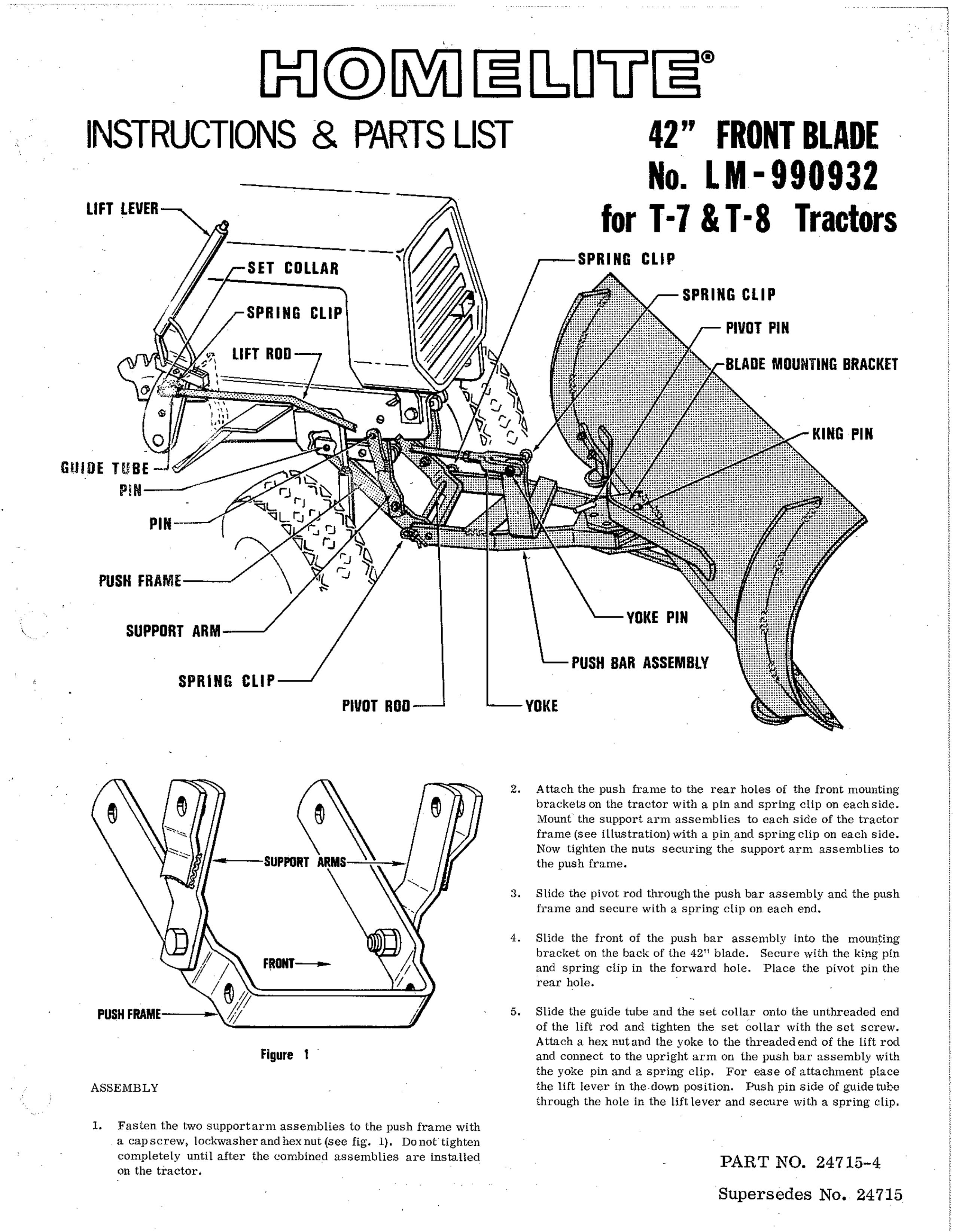 Homelite LM-990932 Lawn Mower User Manual