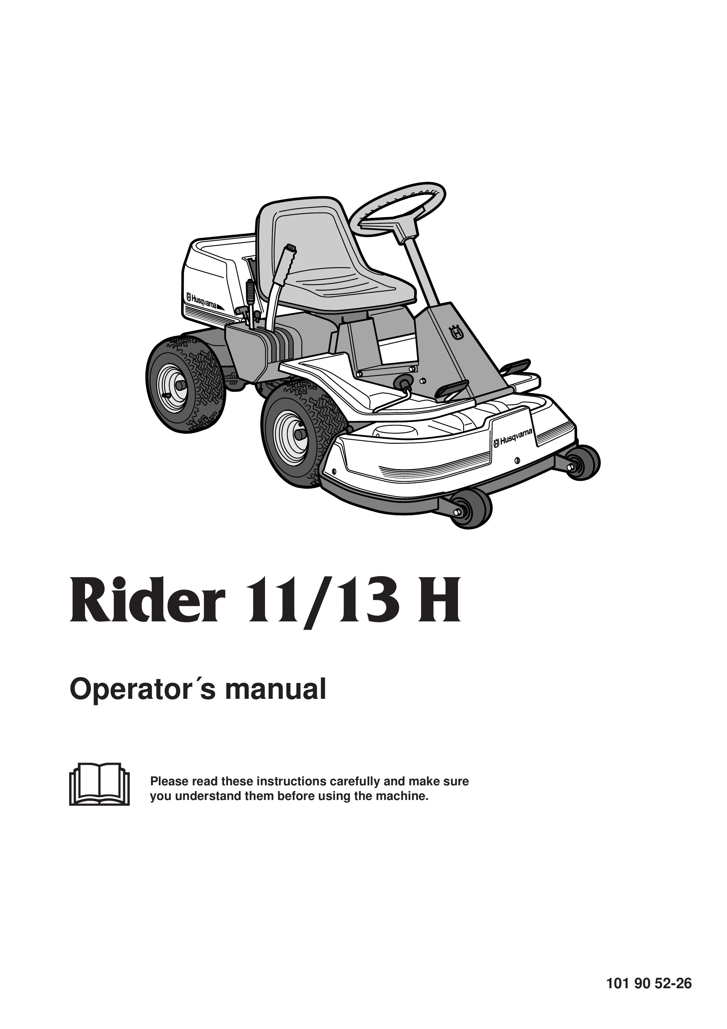 Husqvarna 11 Lawn Mower User Manual