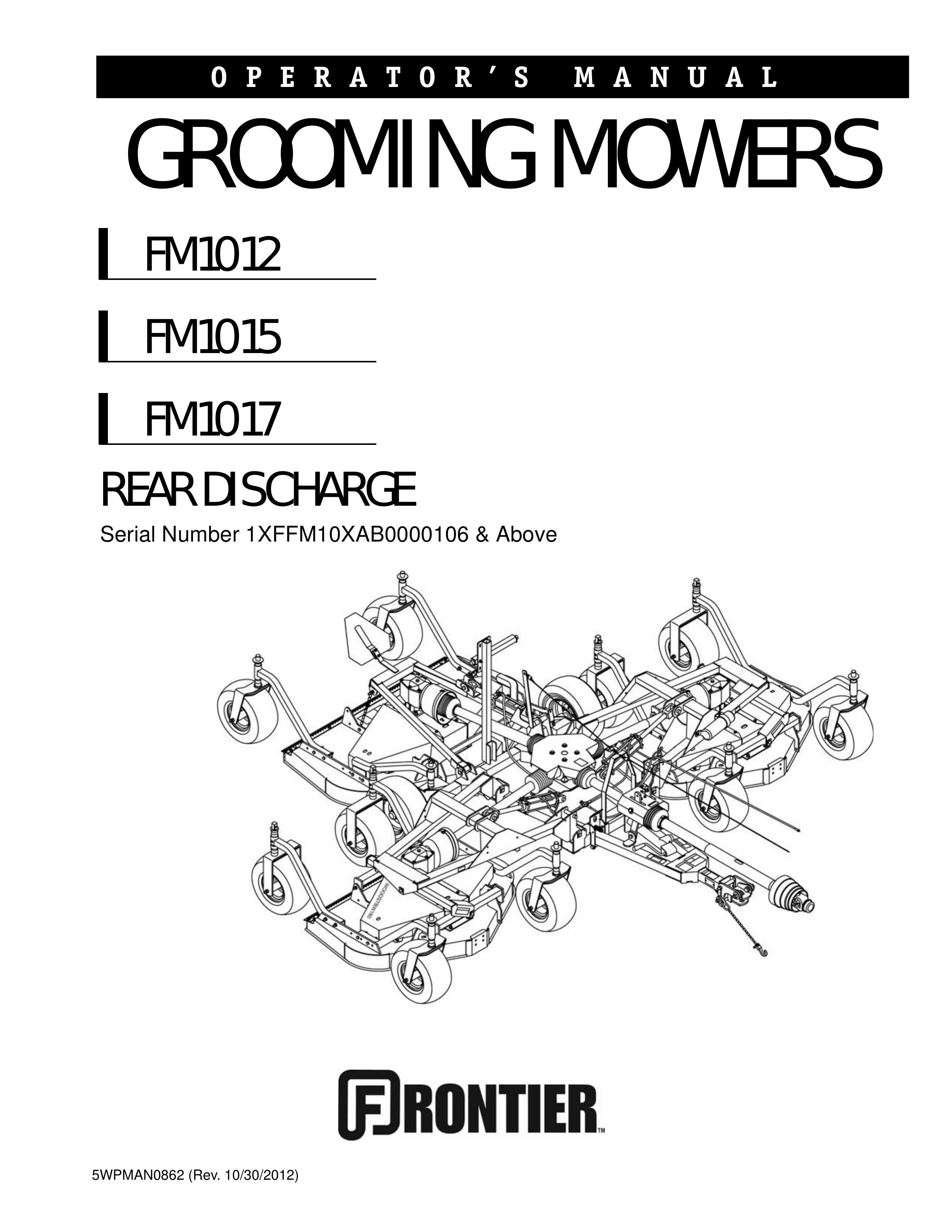 John Deere 1XFFM10XAB0000106 Lawn Mower User Manual