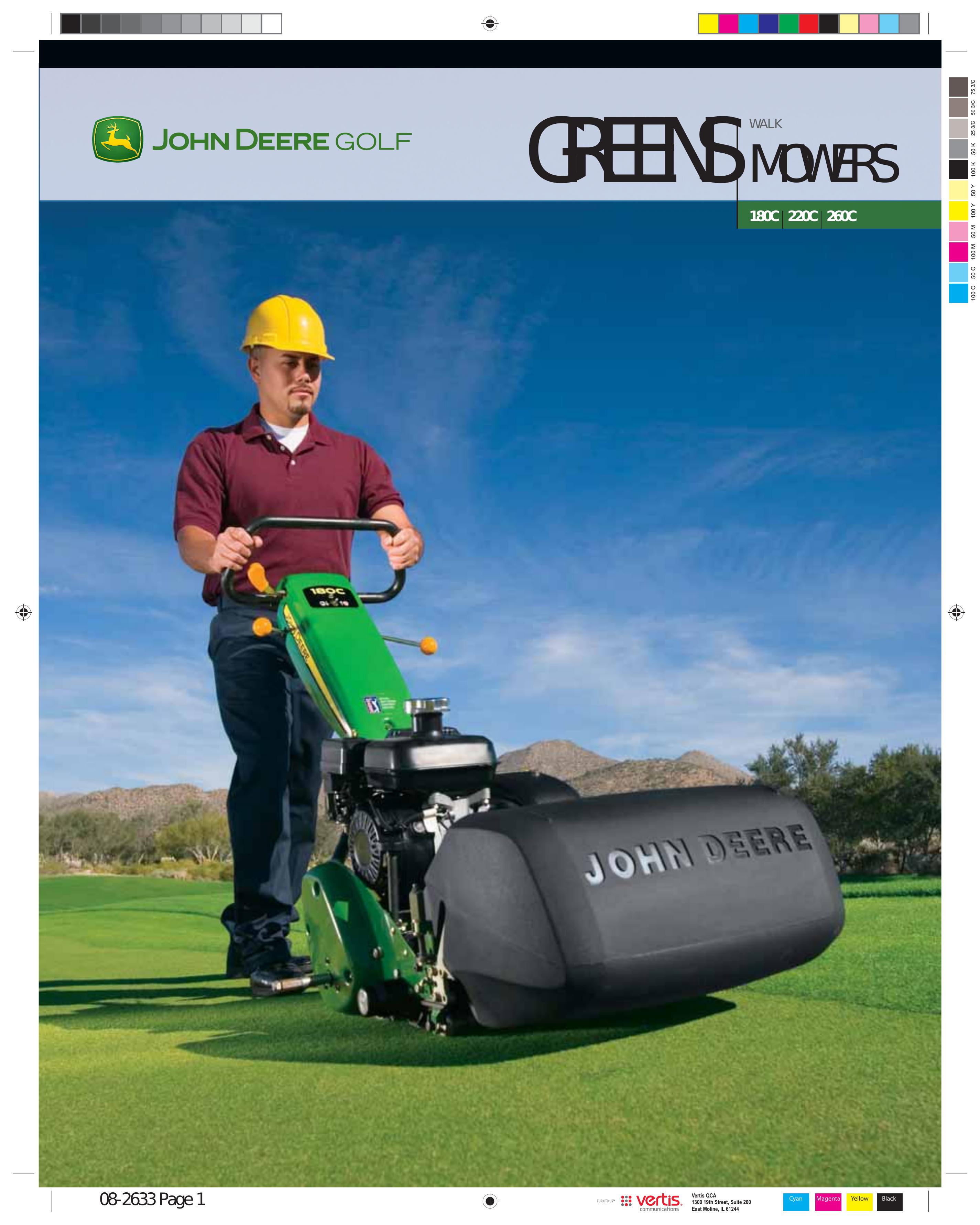 John Deere 220C Lawn Mower User Manual