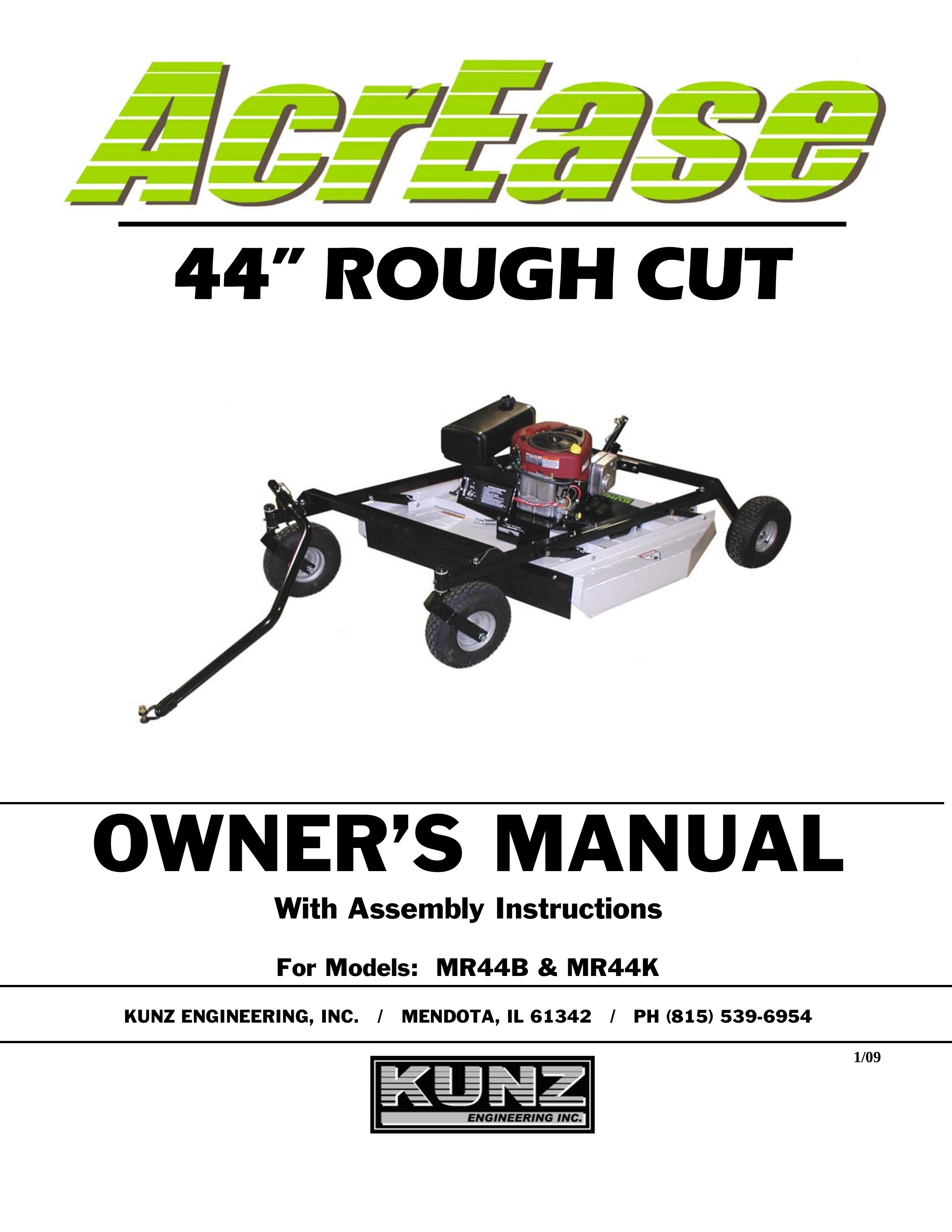 Kunz MR44B Lawn Mower User Manual