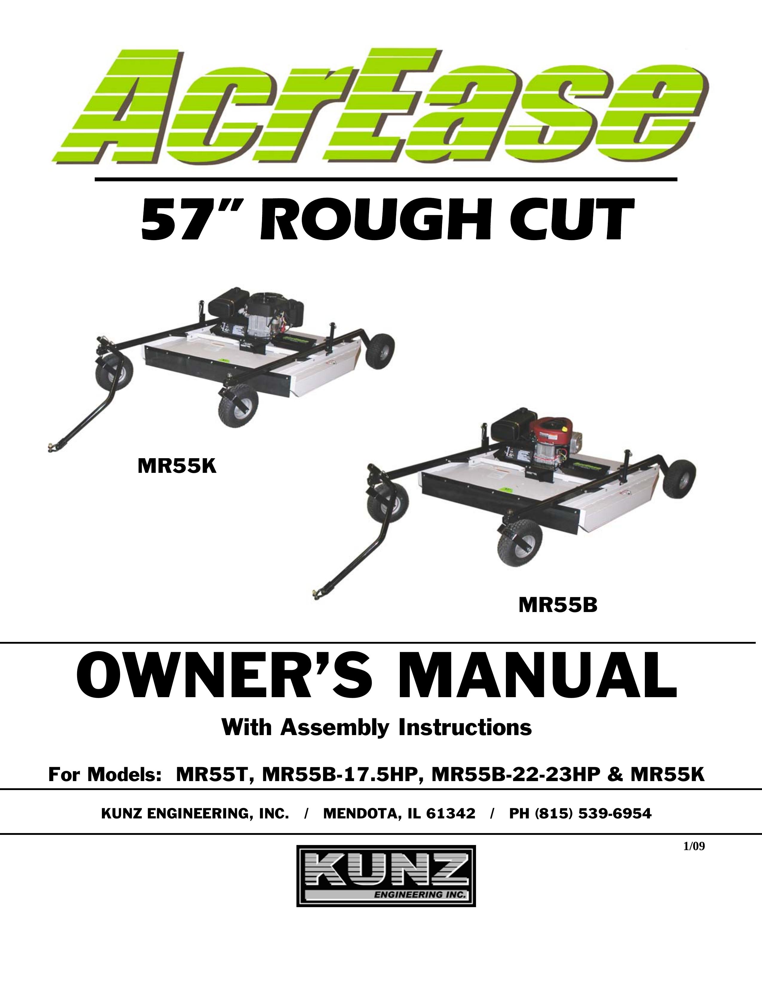 Kunz MR55B Lawn Mower User Manual