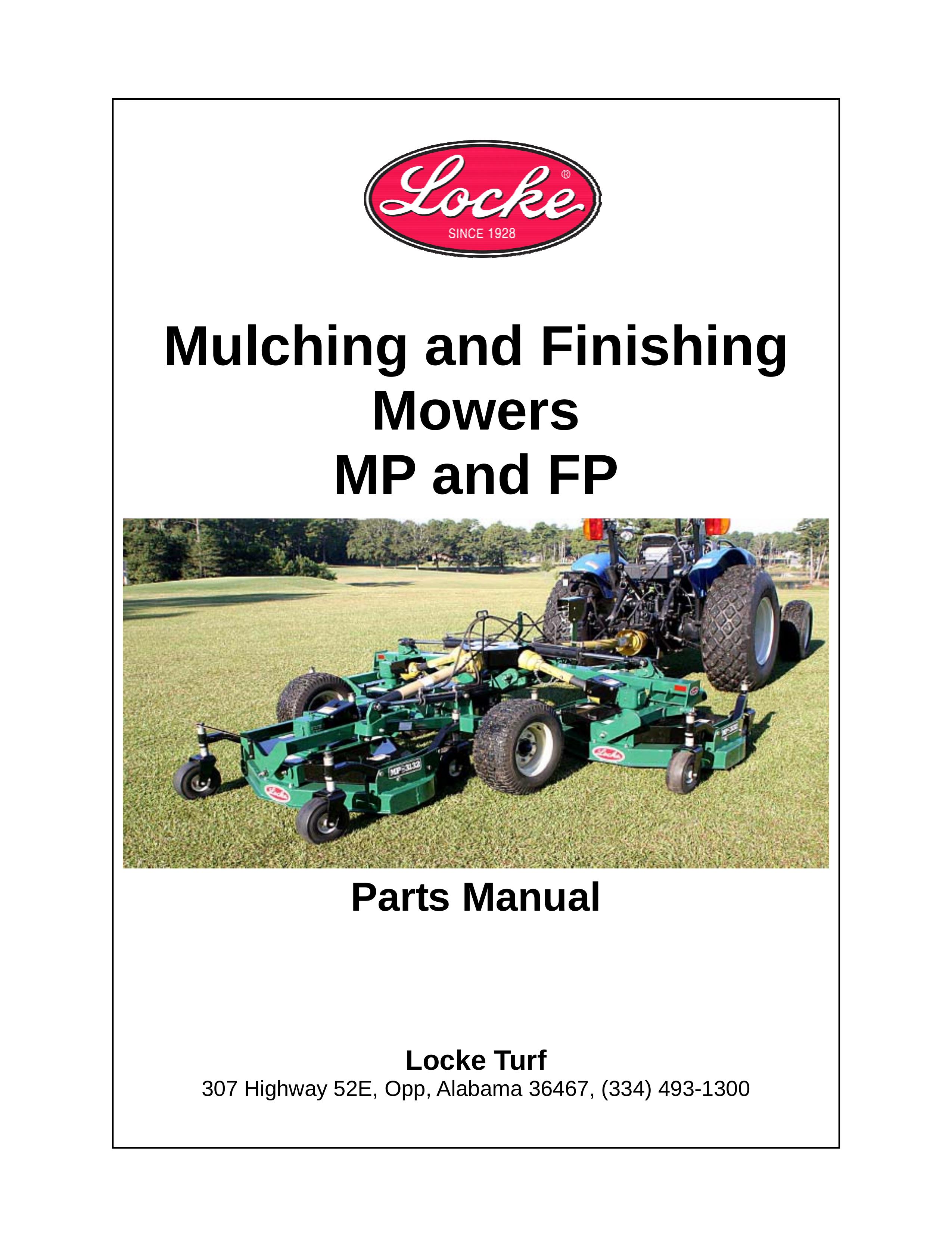 Locke MP Lawn Mower User Manual