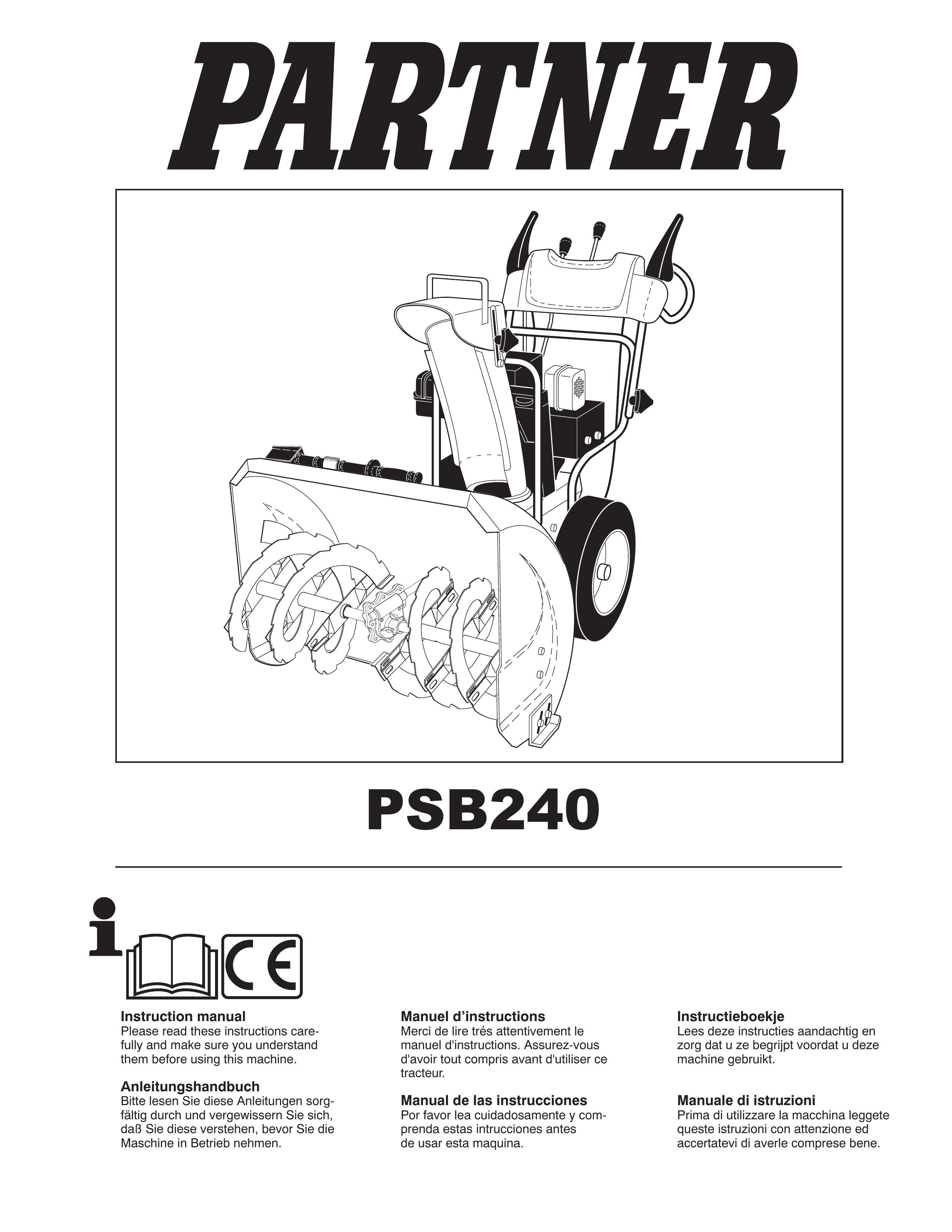 Partner Tech PSB240 Lawn Mower User Manual
