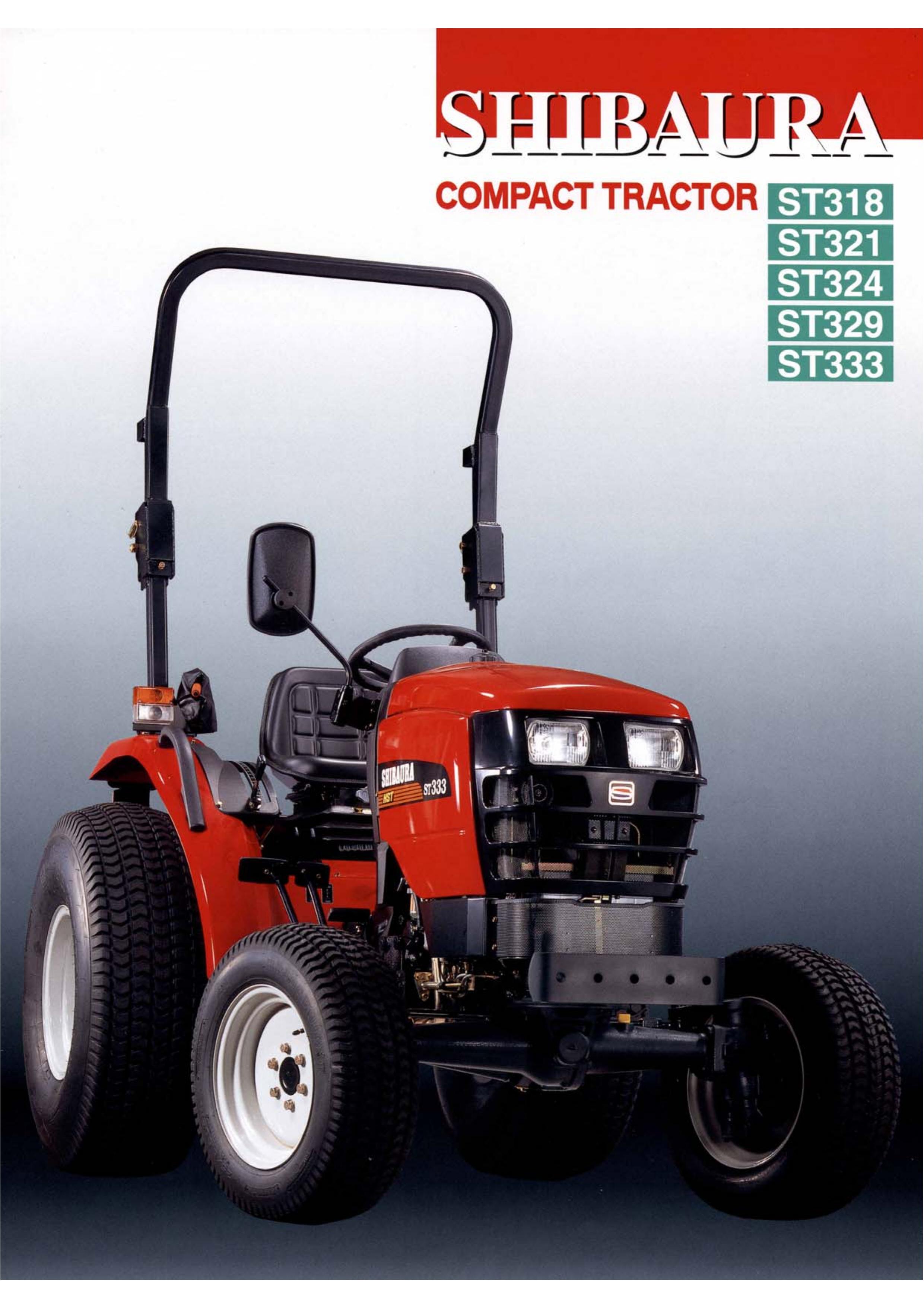 Shibaura ST318 Lawn Mower User Manual