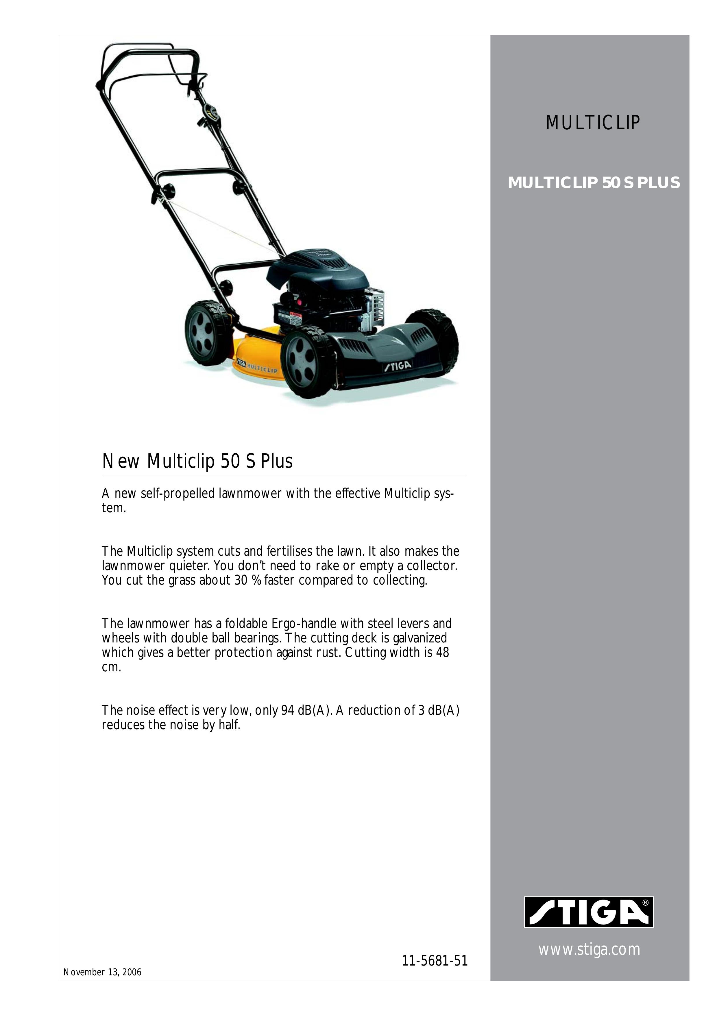 Stiga 11-5681-51 Lawn Mower User Manual