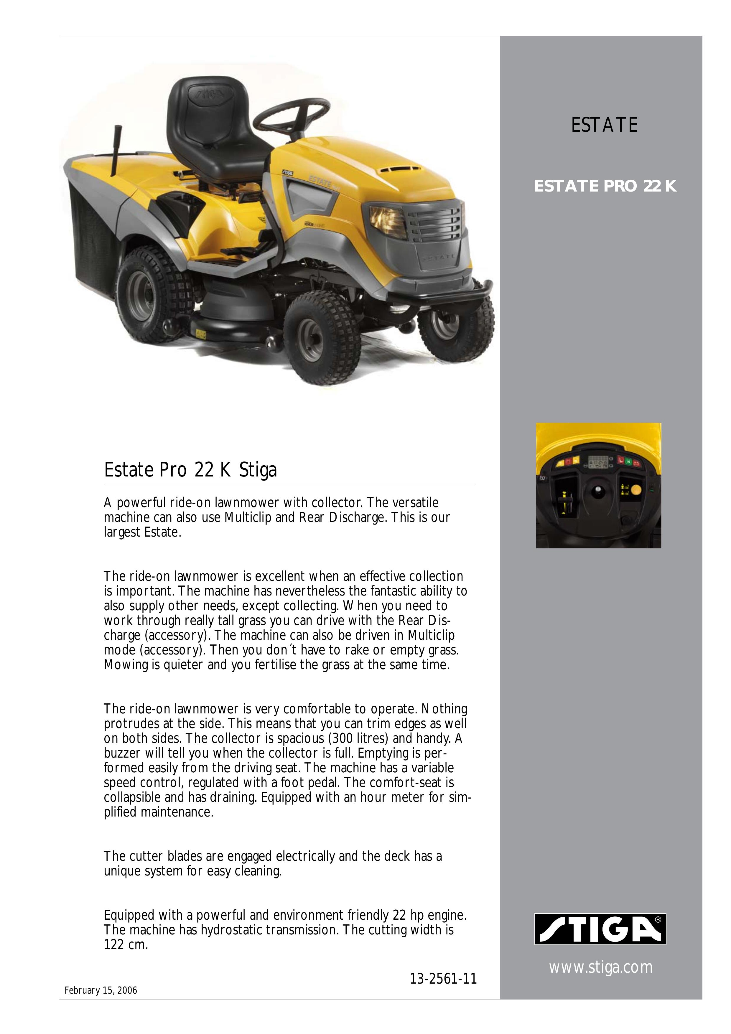 Stiga 13-2561-11 Lawn Mower User Manual