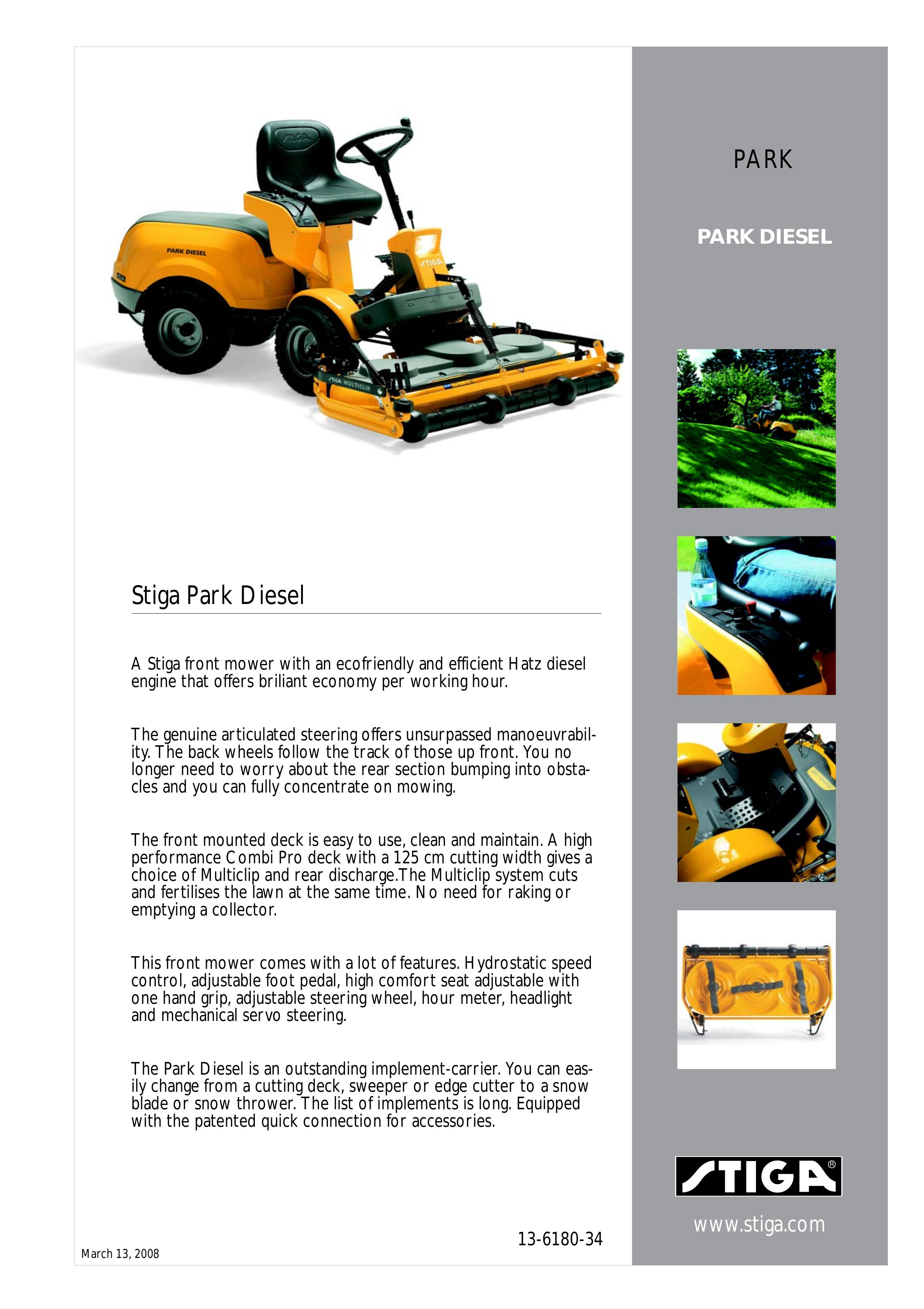 Stiga 13-6180-34 Lawn Mower User Manual