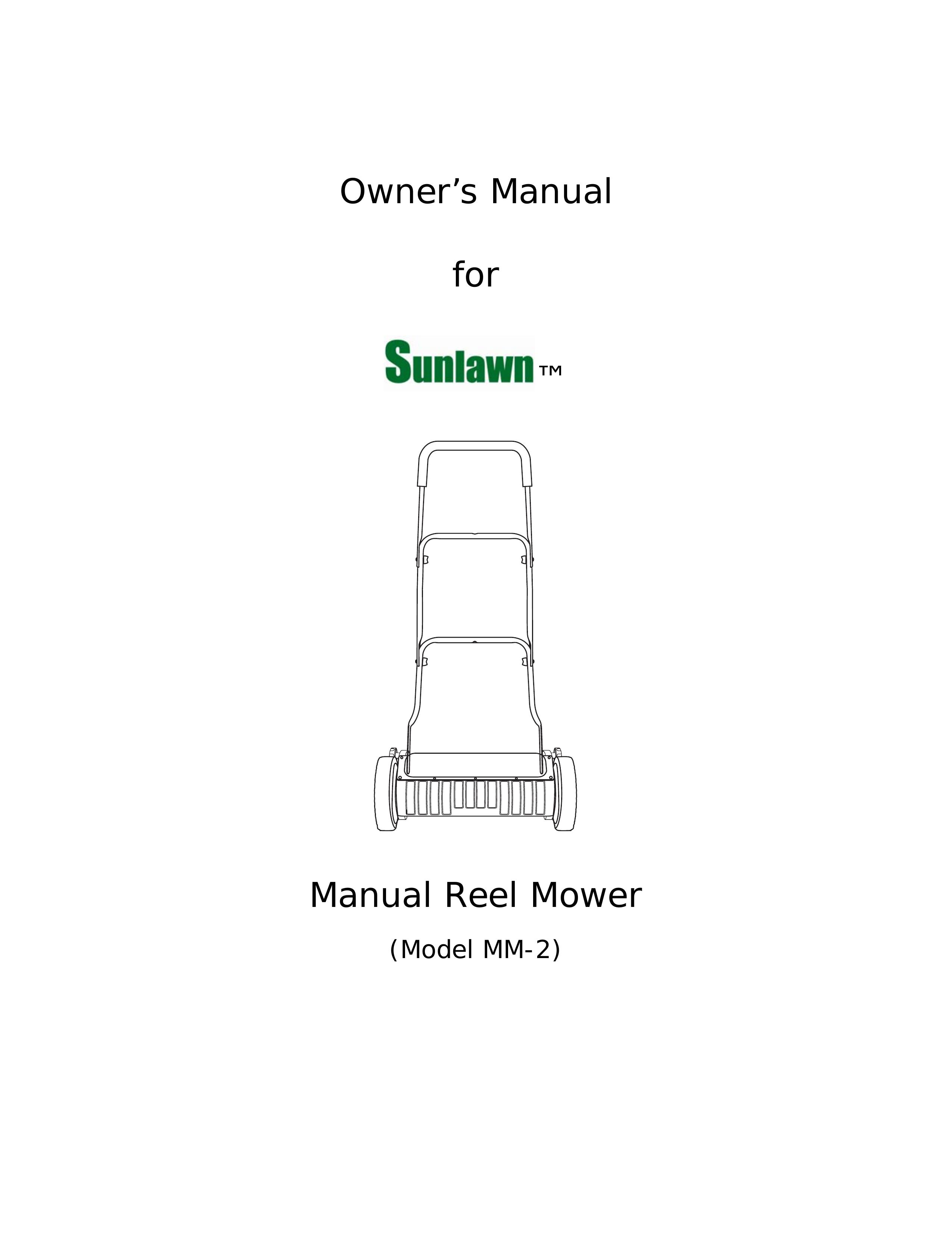 Sun Lawn MM-2 Lawn Mower User Manual