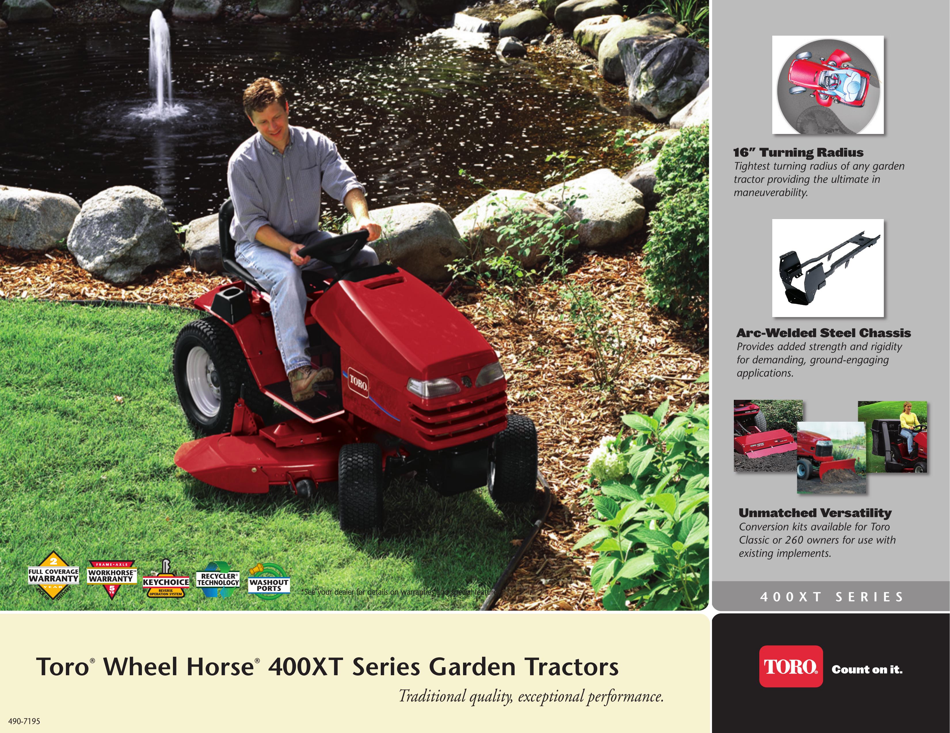Toro 400XT Lawn Mower User Manual