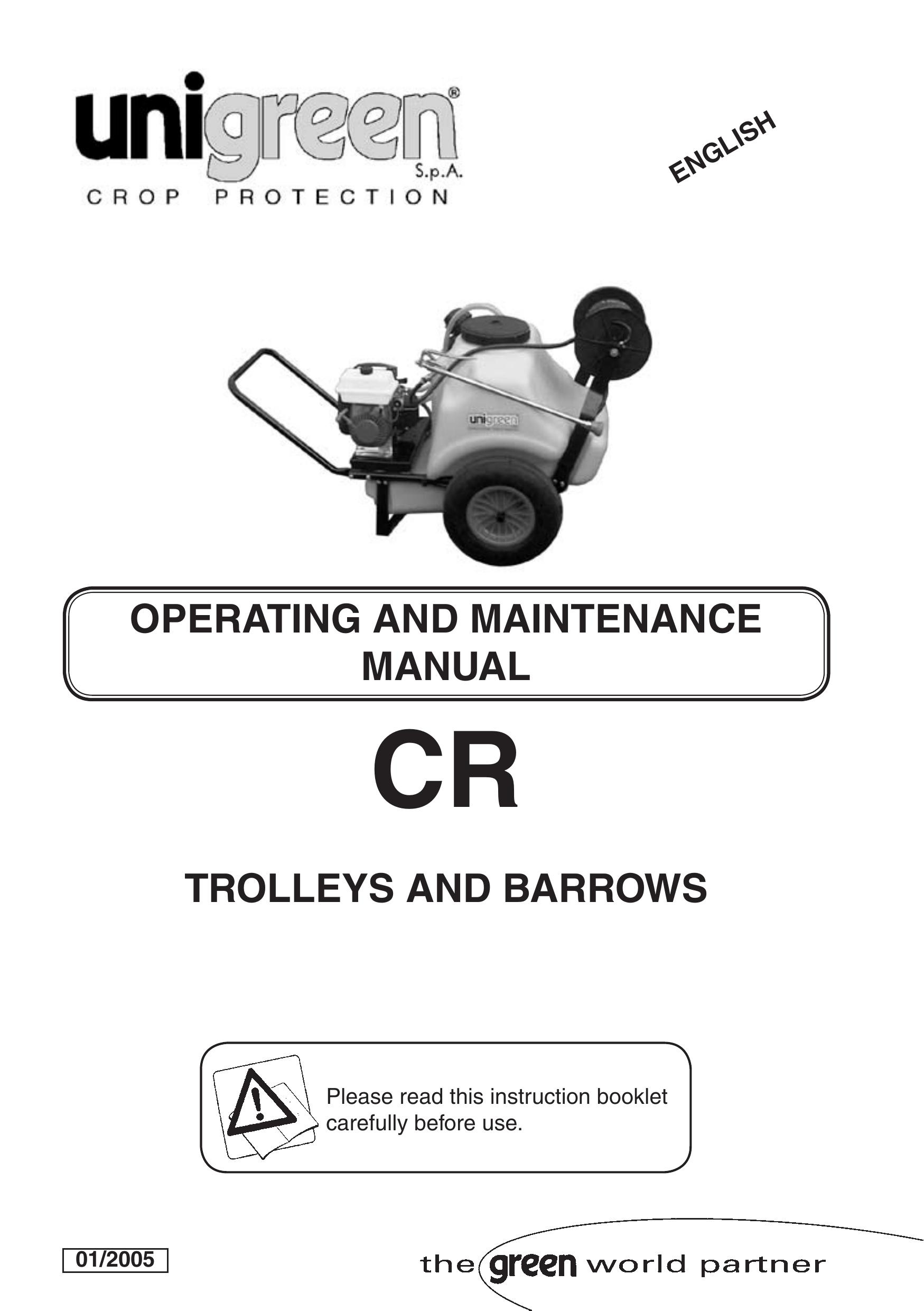 Unigreen Trolleys and Barrows Lawn Mower User Manual