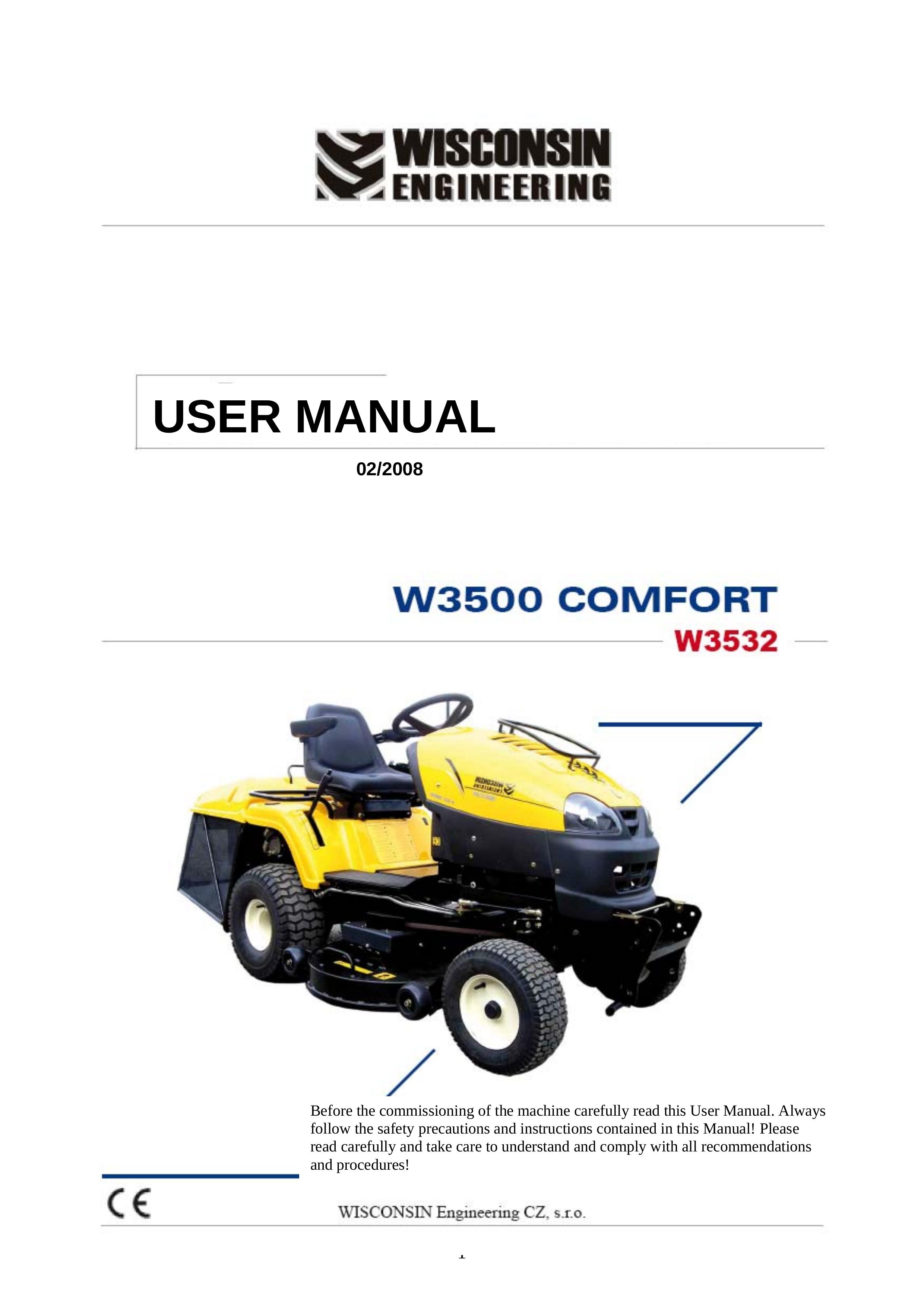 Wisconsin Aluminum Foundry W3532 Lawn Mower User Manual