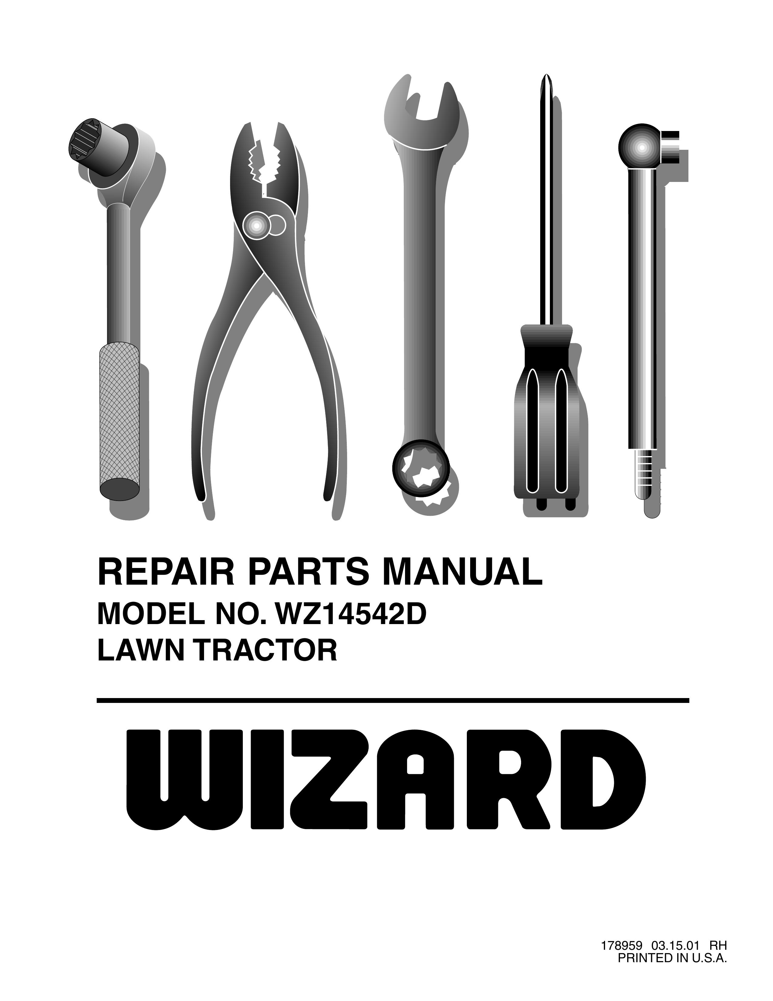 Wizard Ca Co WZ14542D Lawn Mower User Manual