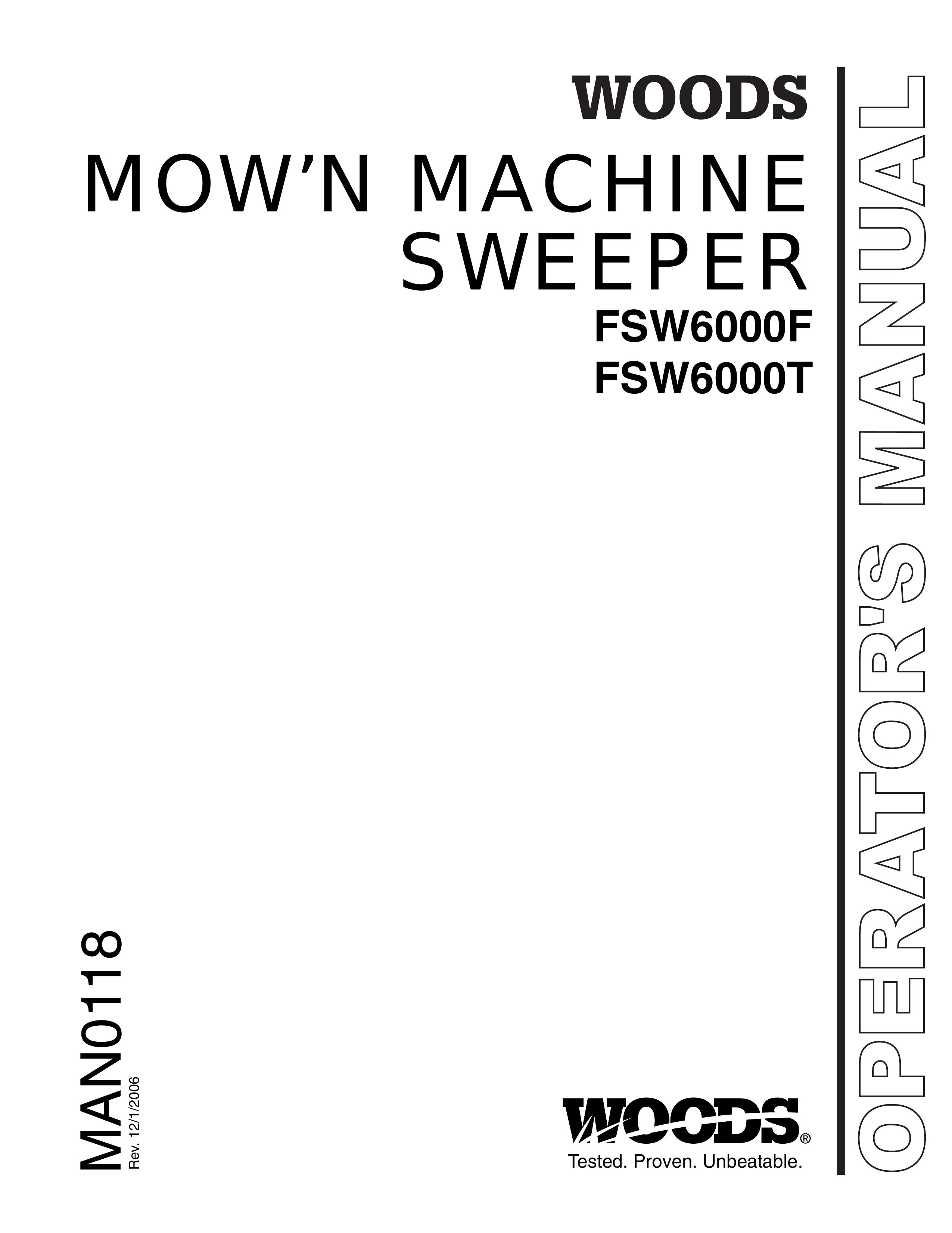 Woods Equipment FSW6000T Lawn Mower User Manual