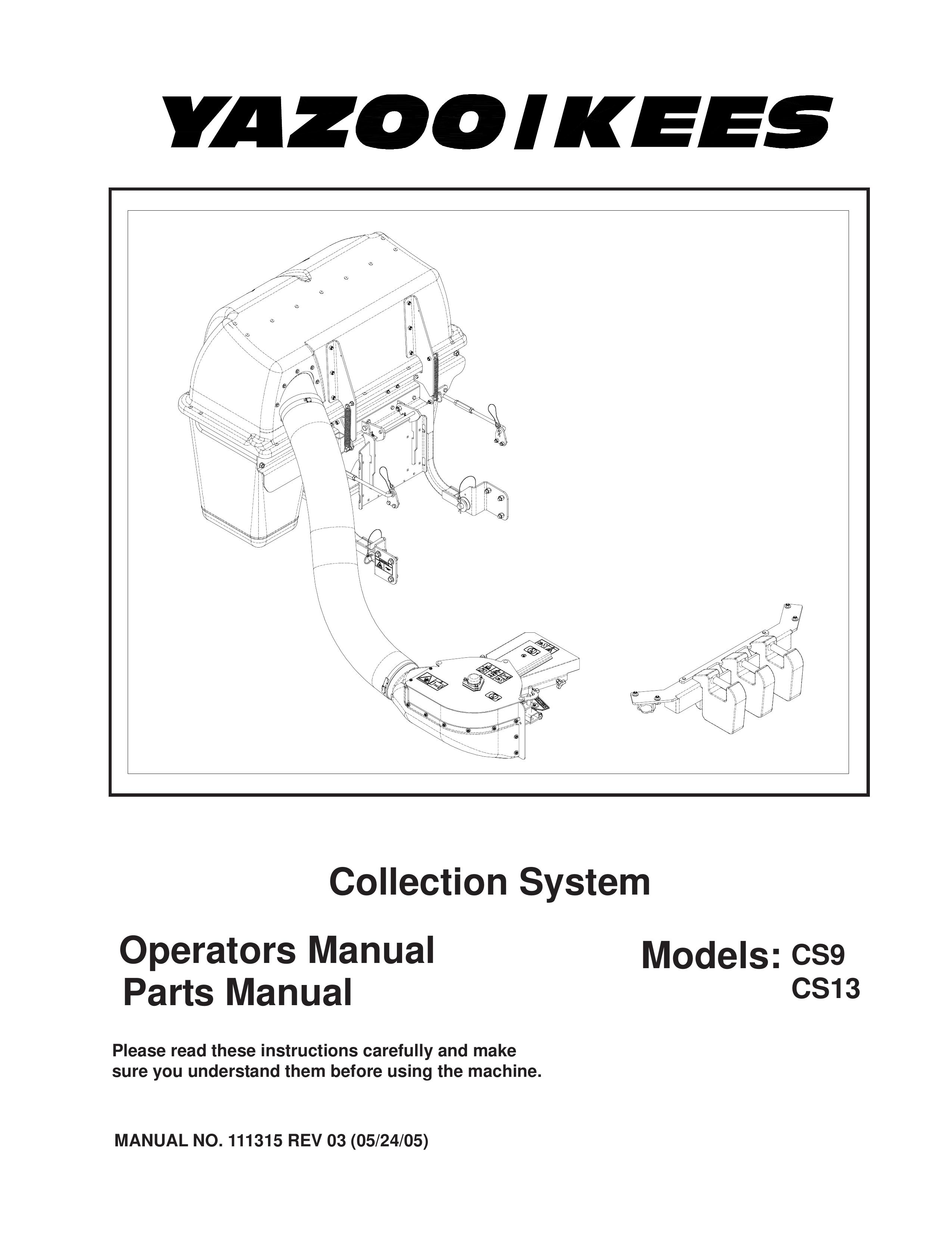 Yazoo/Kees CS13 Lawn Mower User Manual