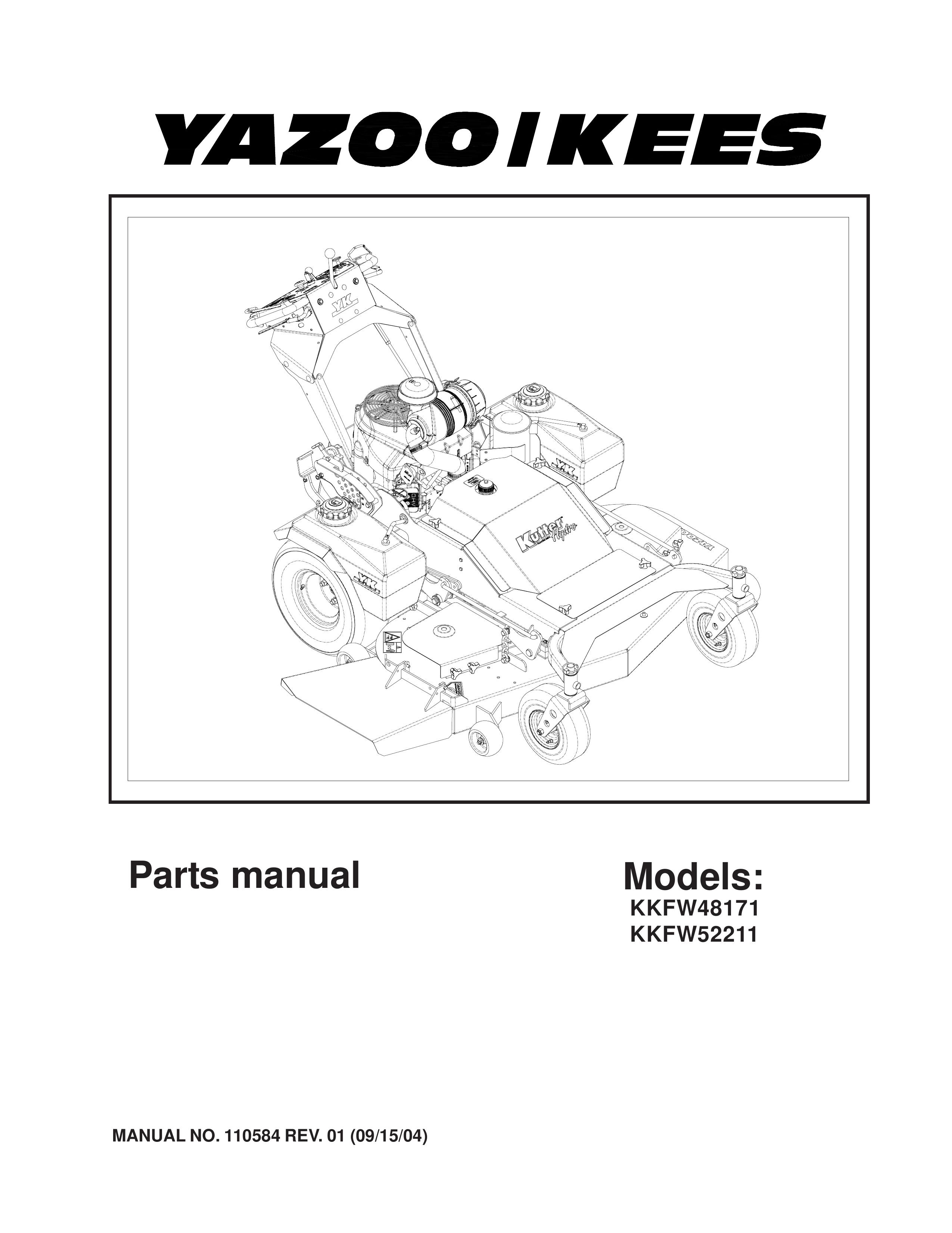 Yazoo/Kees KKFW48171 Lawn Mower User Manual